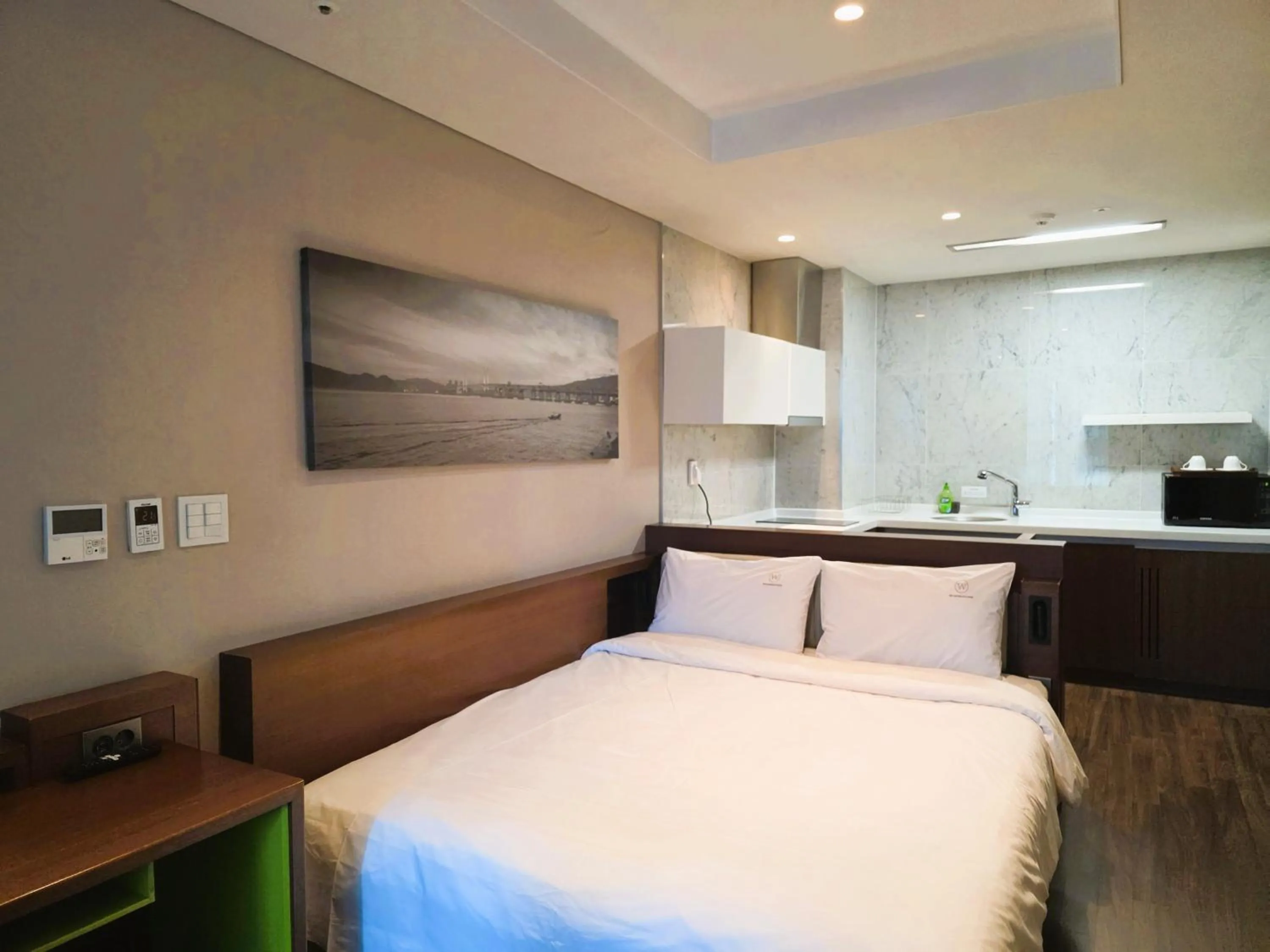 Bed in W Residence Hotel