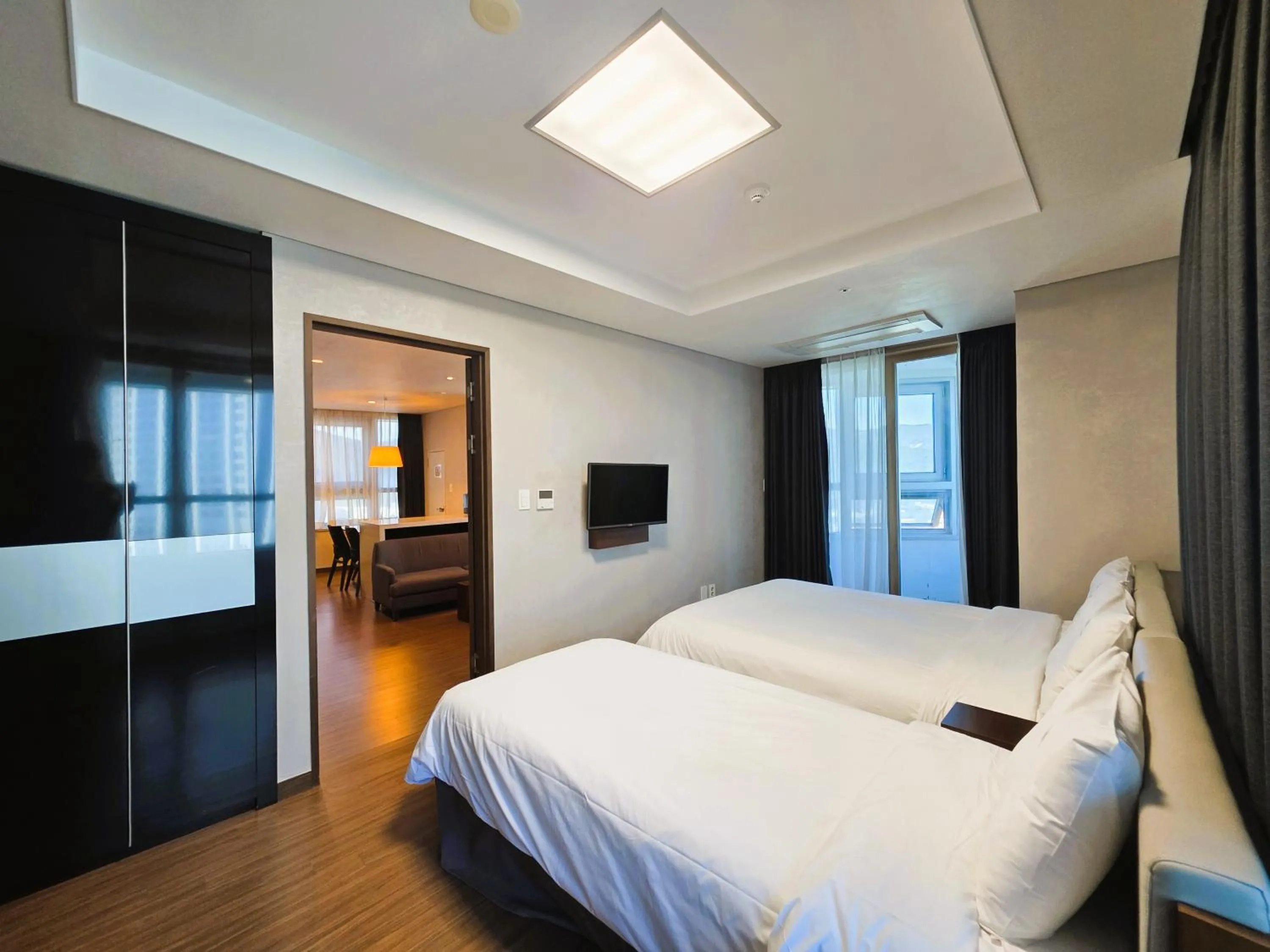 Bed in W Residence Hotel
