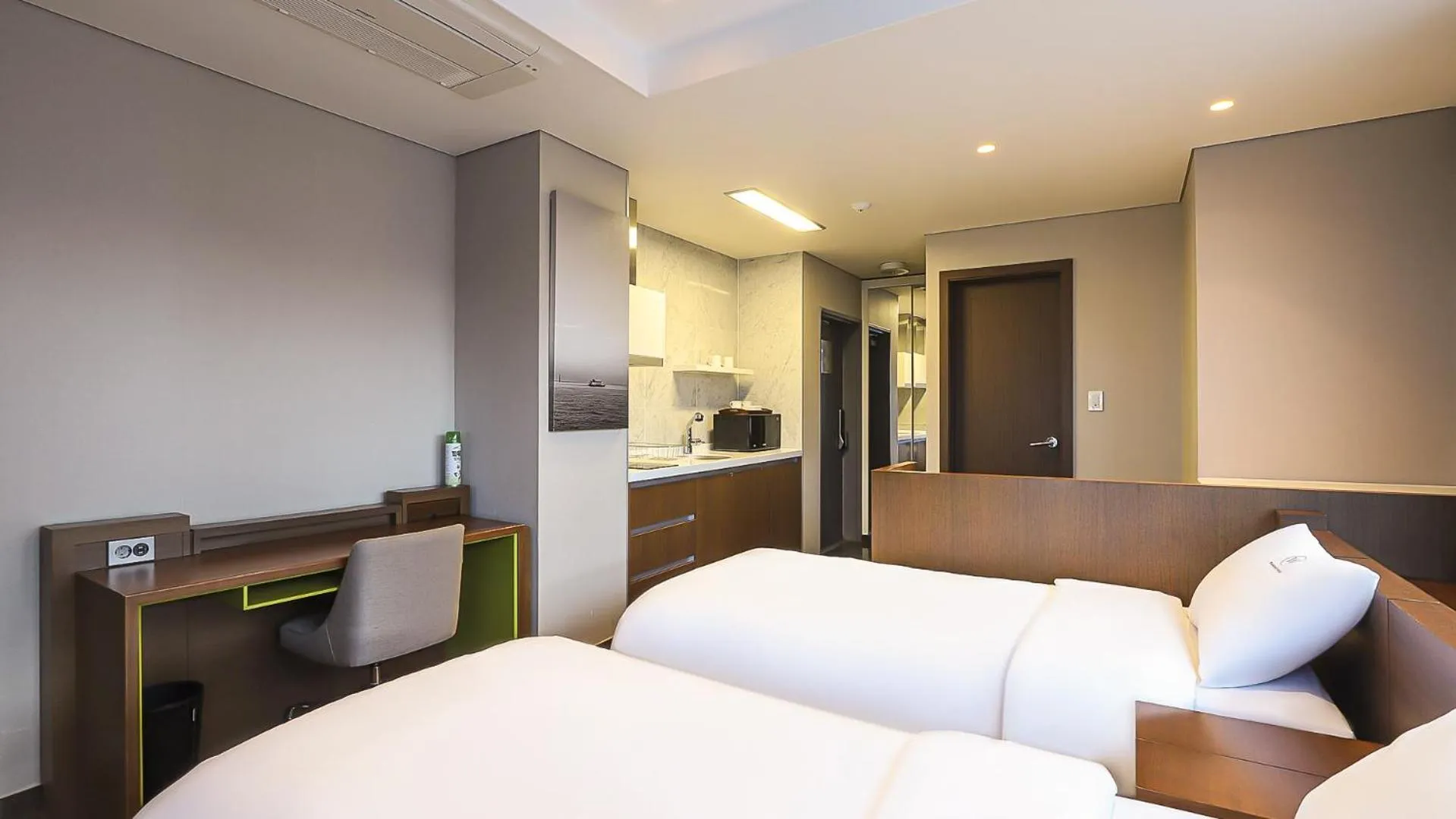 Bed in W Residence Hotel