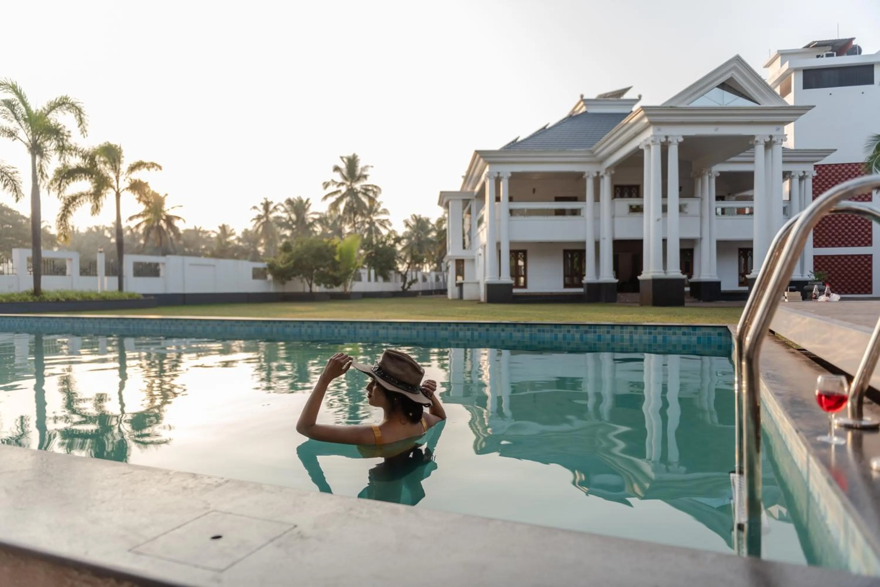 Natural landscape in Shoolin Palace