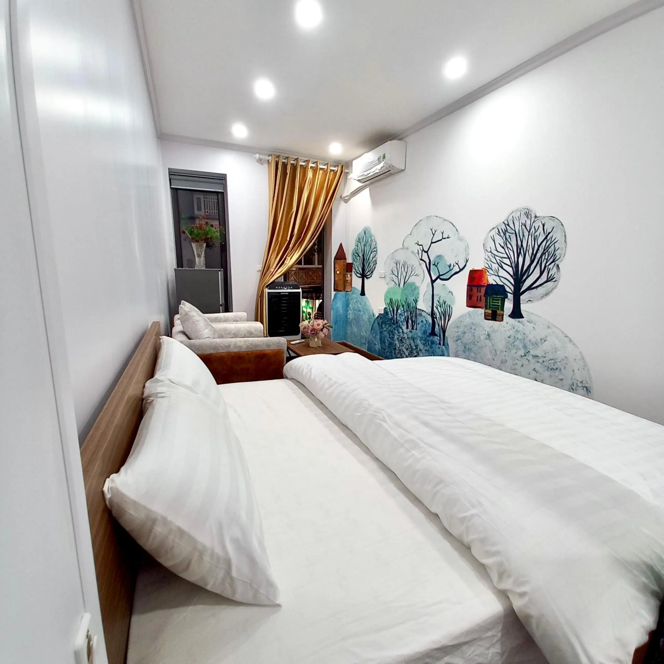 Bed in Amelié Homestay