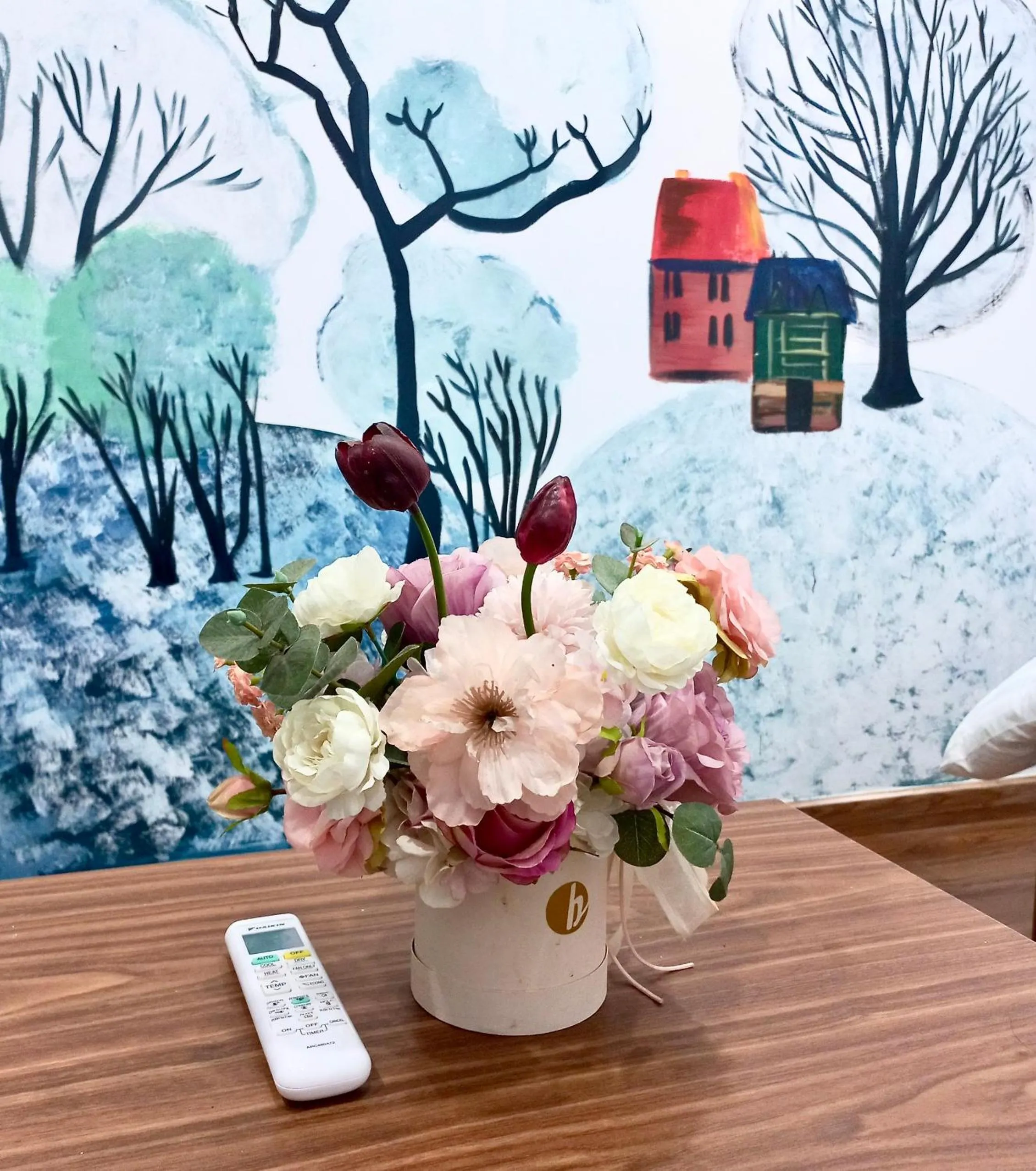 Decorative detail in Amelié Homestay