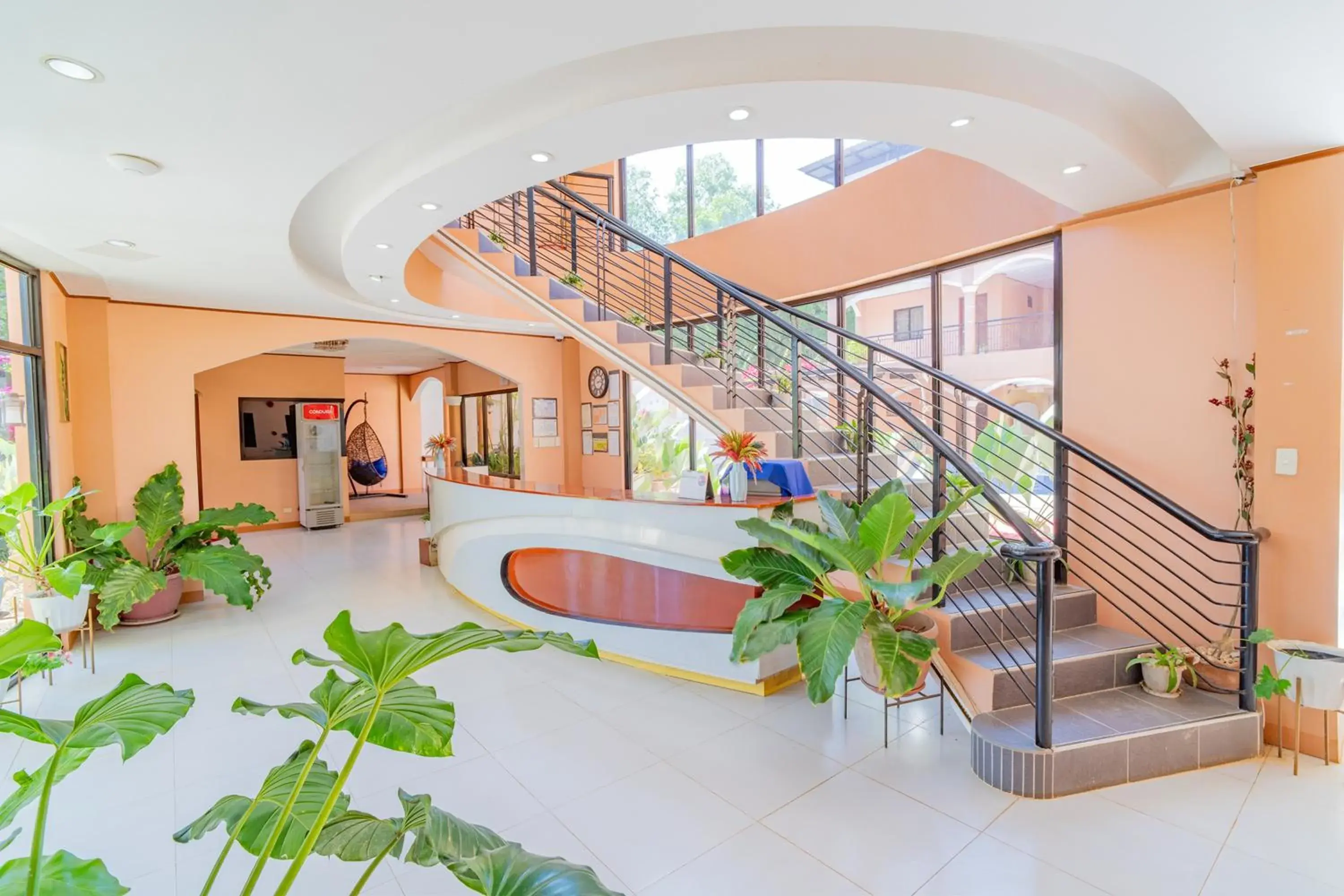 Lobby or reception in Dinah's Tourist Inn Puerto Princesa Lobby or reception in Dinah's Tourist Inn Puerto Princesa