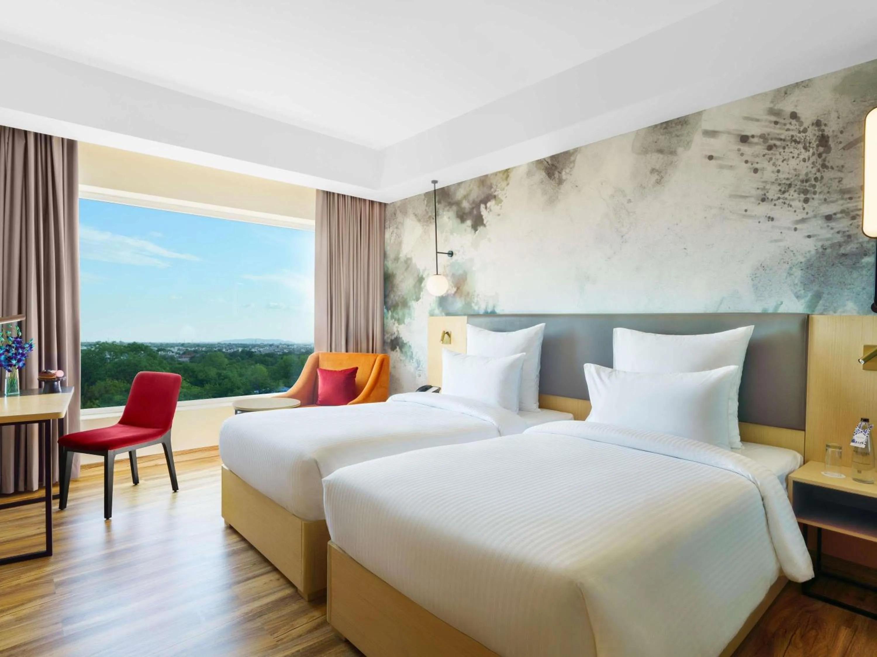 Bedroom, Bed in Novotel Jaipur Convention Centre