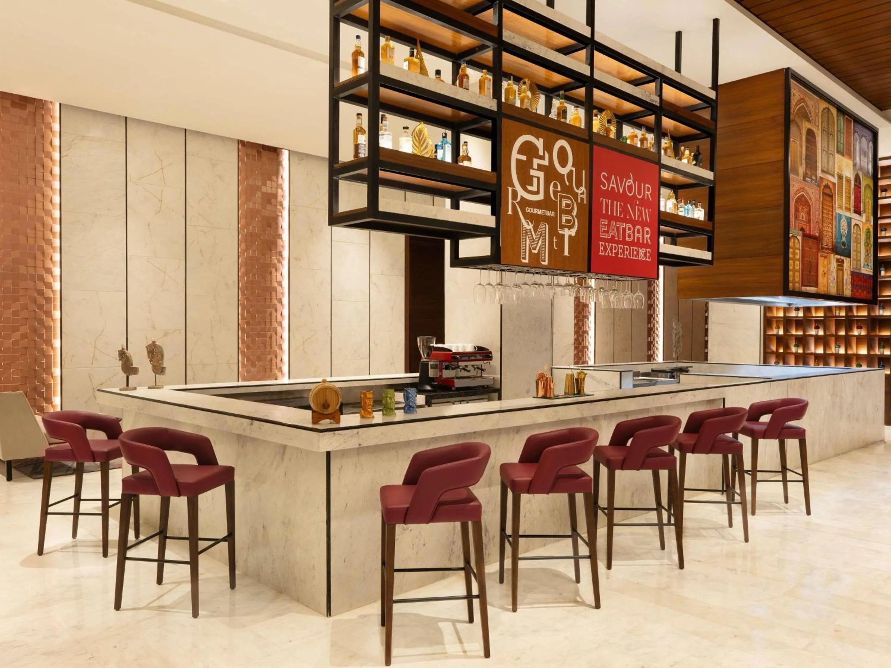 Lounge or bar in Novotel Jaipur Convention Centre