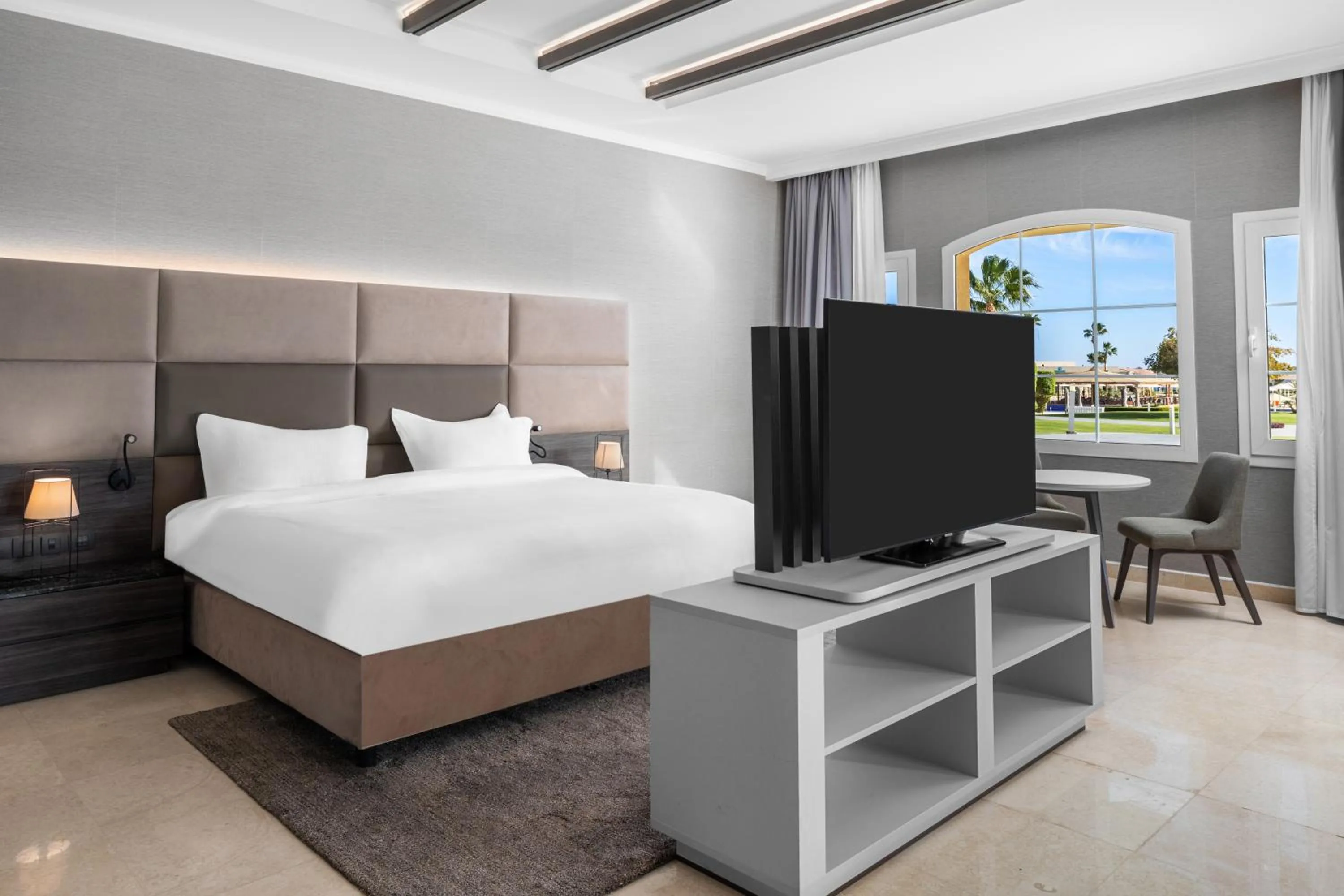 Bed in Pickalbatros Golf Luxury Suites - All Inclusive