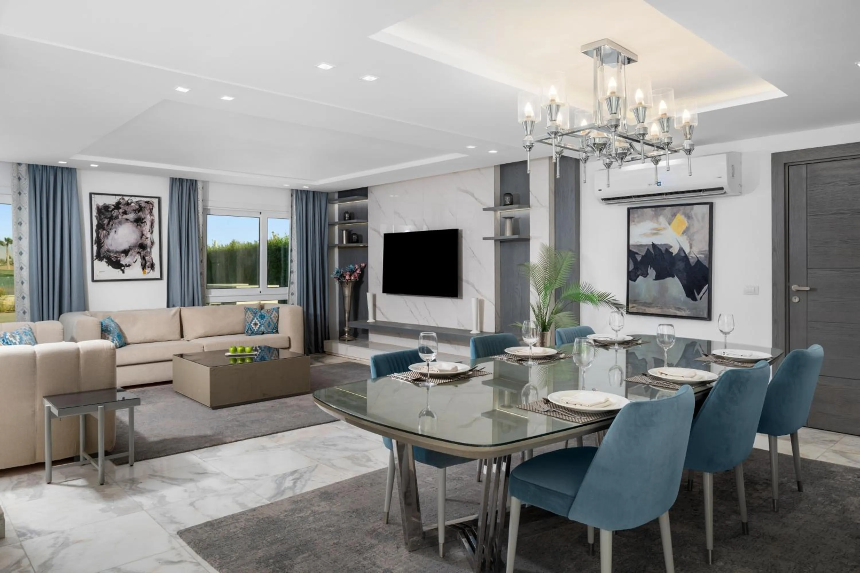 TV and multimedia in Pickalbatros Golf Luxury Suites - All Inclusive