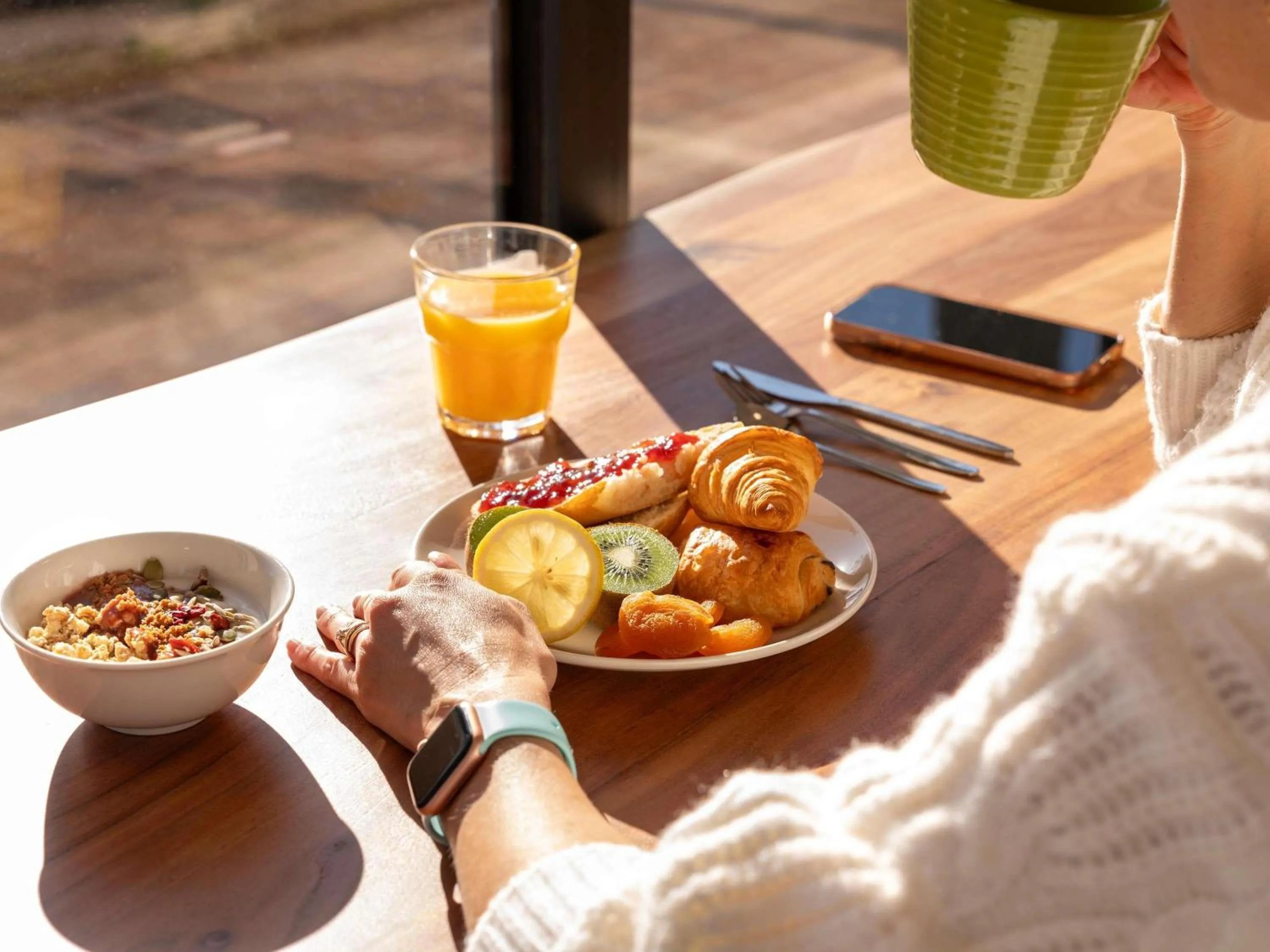 Breakfast in ibis Styles Cabriès Aix-en-Provence TGV