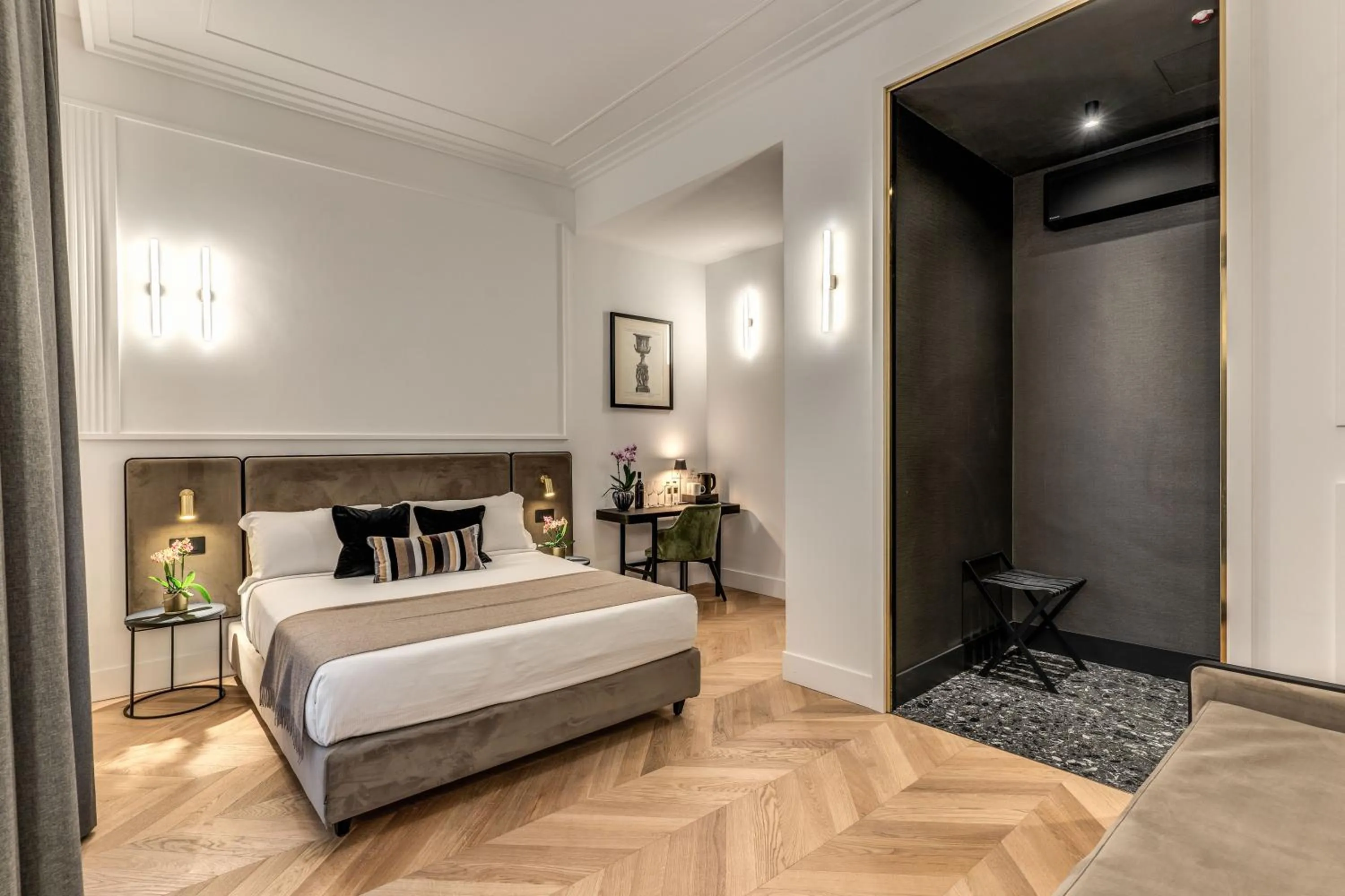 Bed in Residenza Piranesi Boutique Hotel