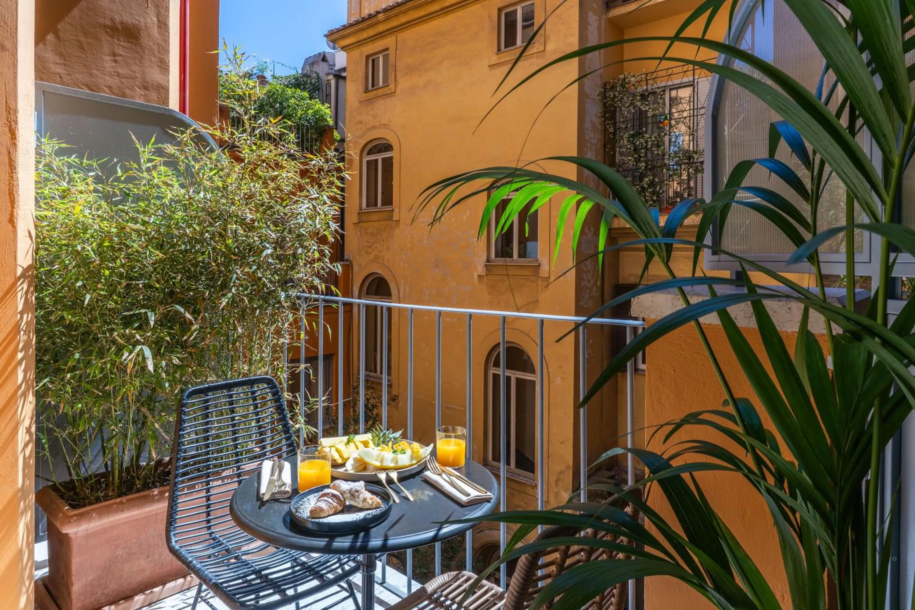 Balcony/Terrace in Residenza Piranesi Boutique Hotel