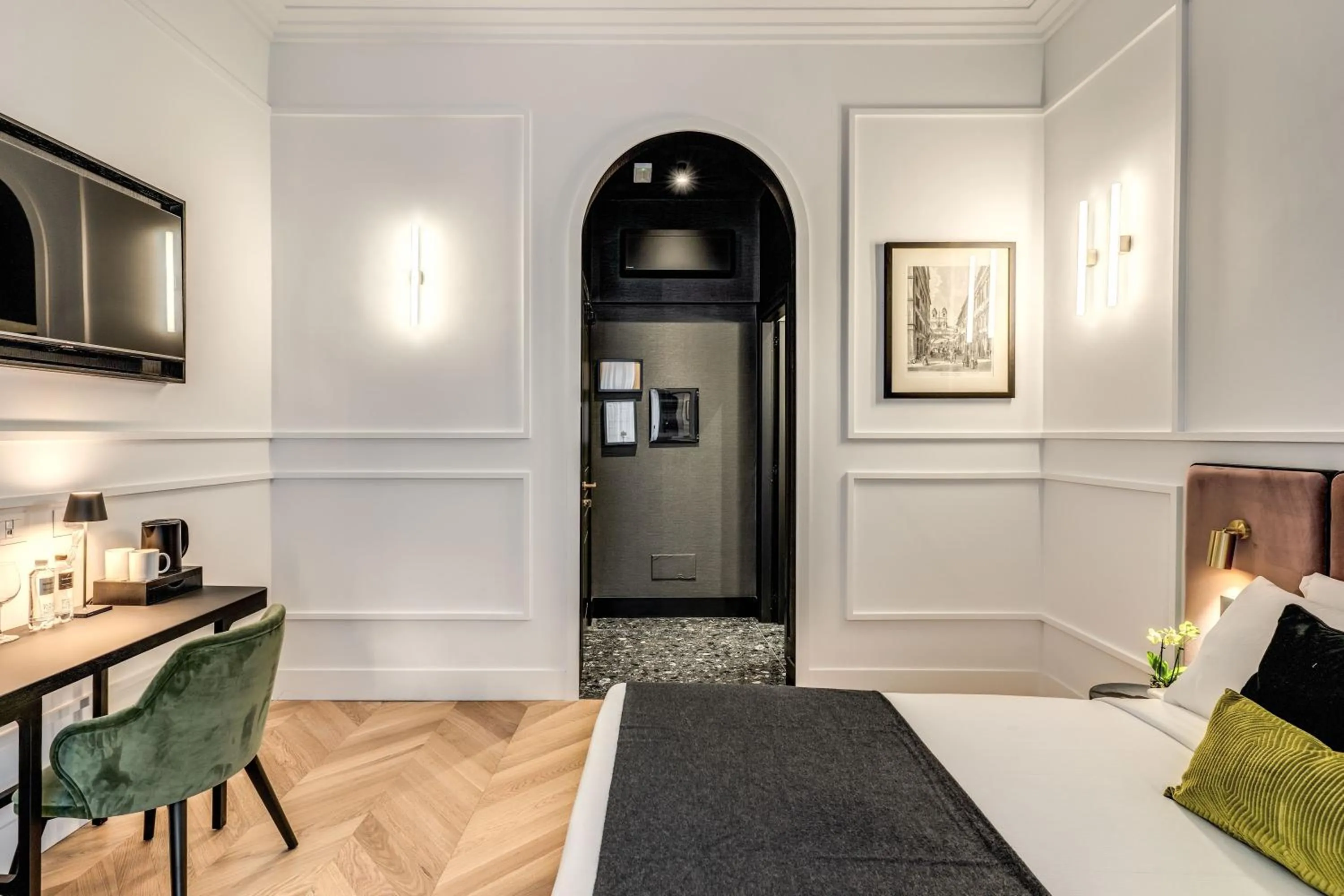 Bed in Residenza Piranesi Boutique Hotel