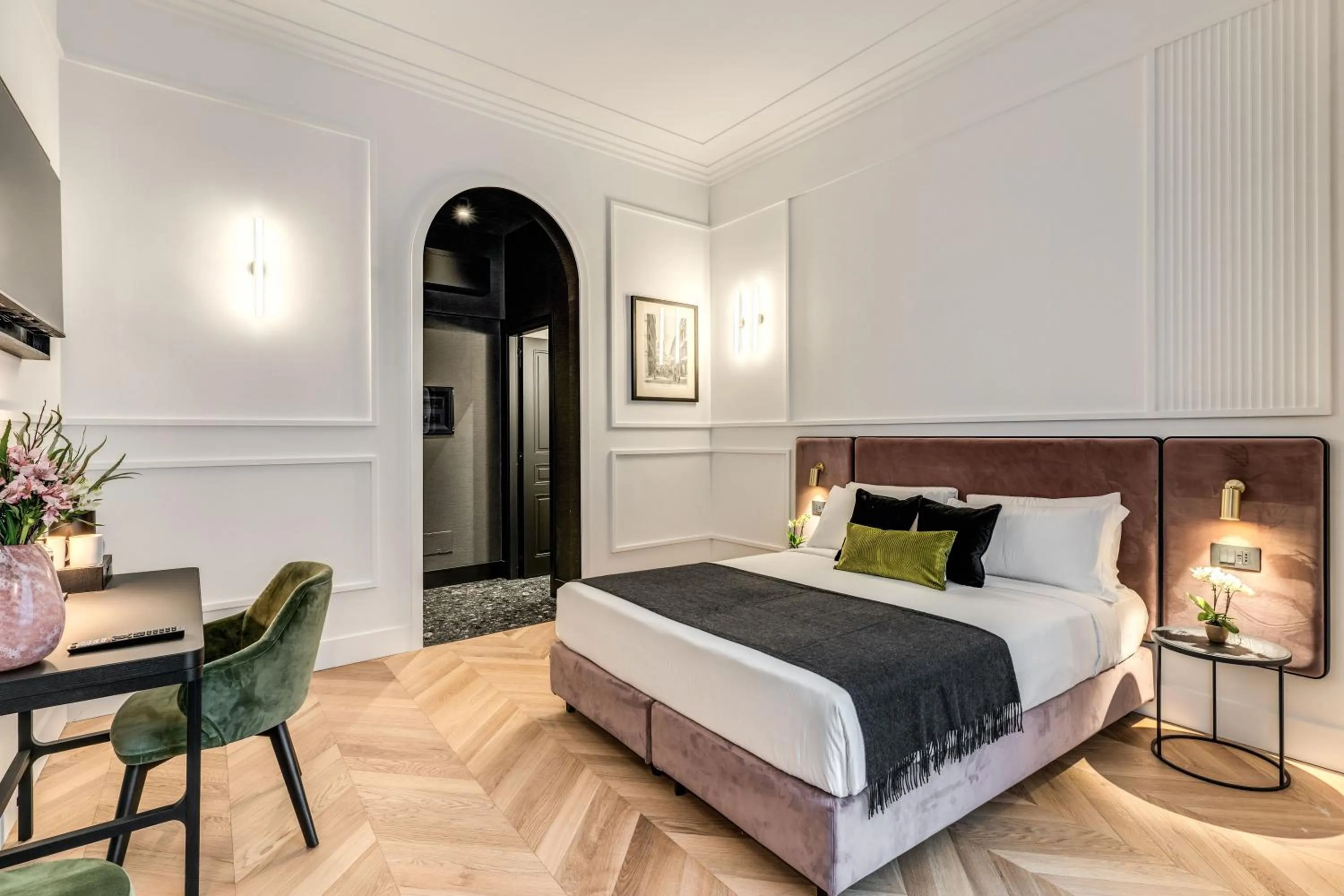 Bed in Residenza Piranesi Boutique Hotel