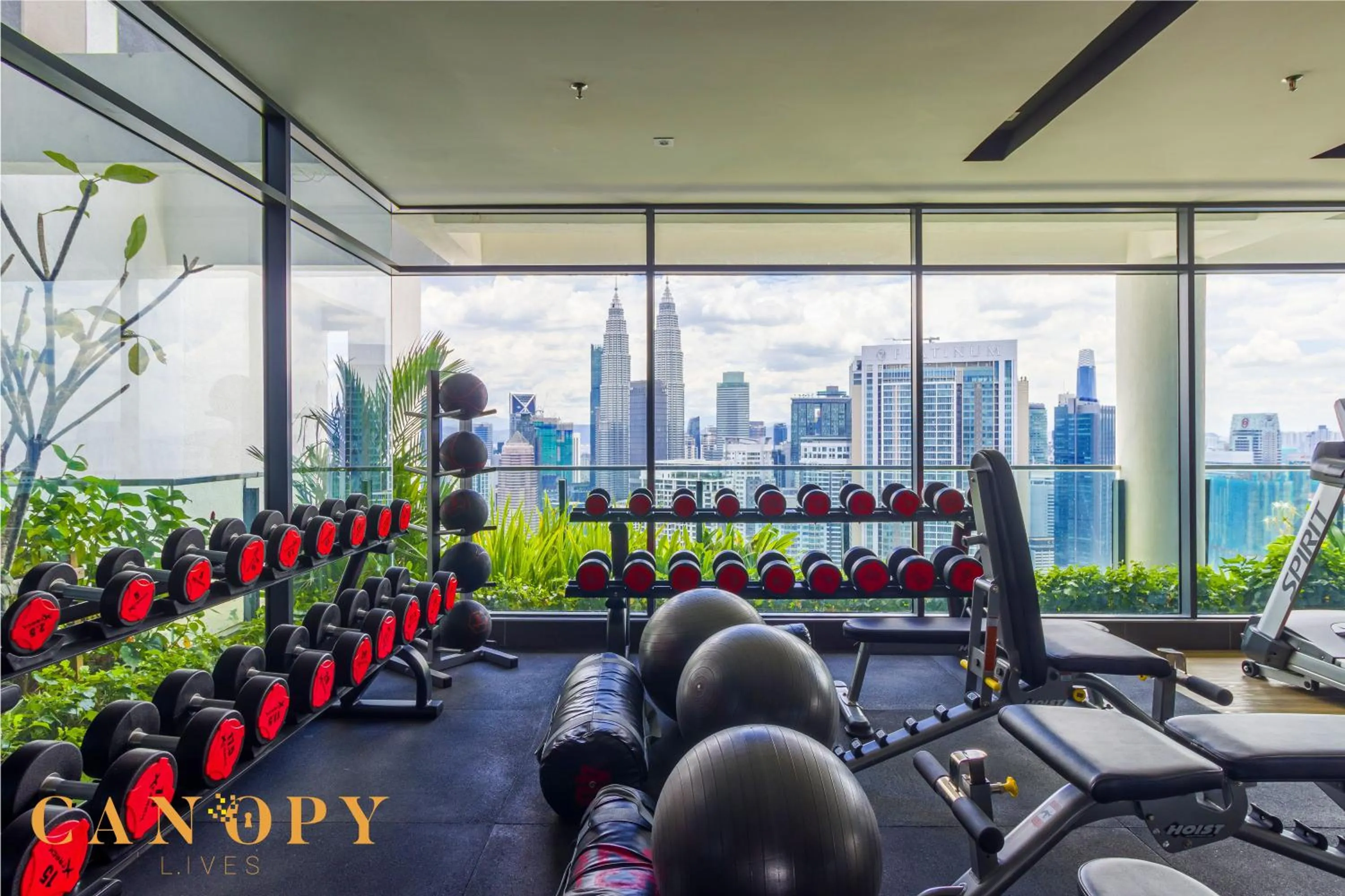 Fitness centre/facilities in The Luxe & The Colony, KLCC