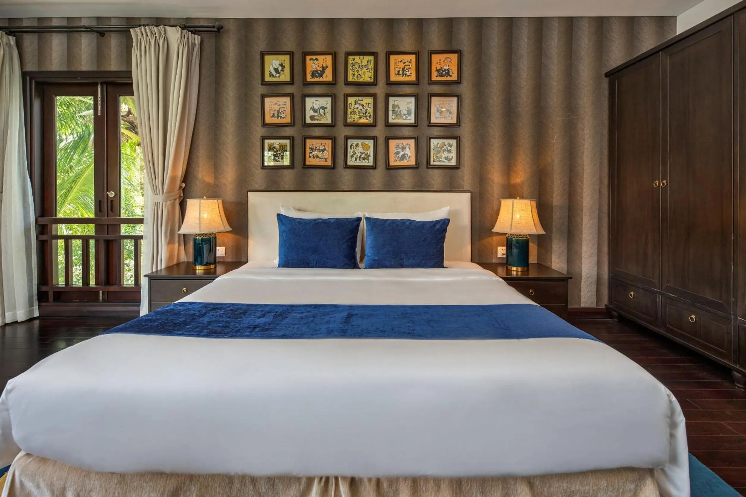 Bed in Purama Villas Resort Beachfront Da Nang