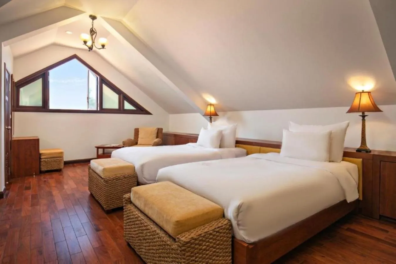 Bed in Purama Villas Resort Beachfront Da Nang