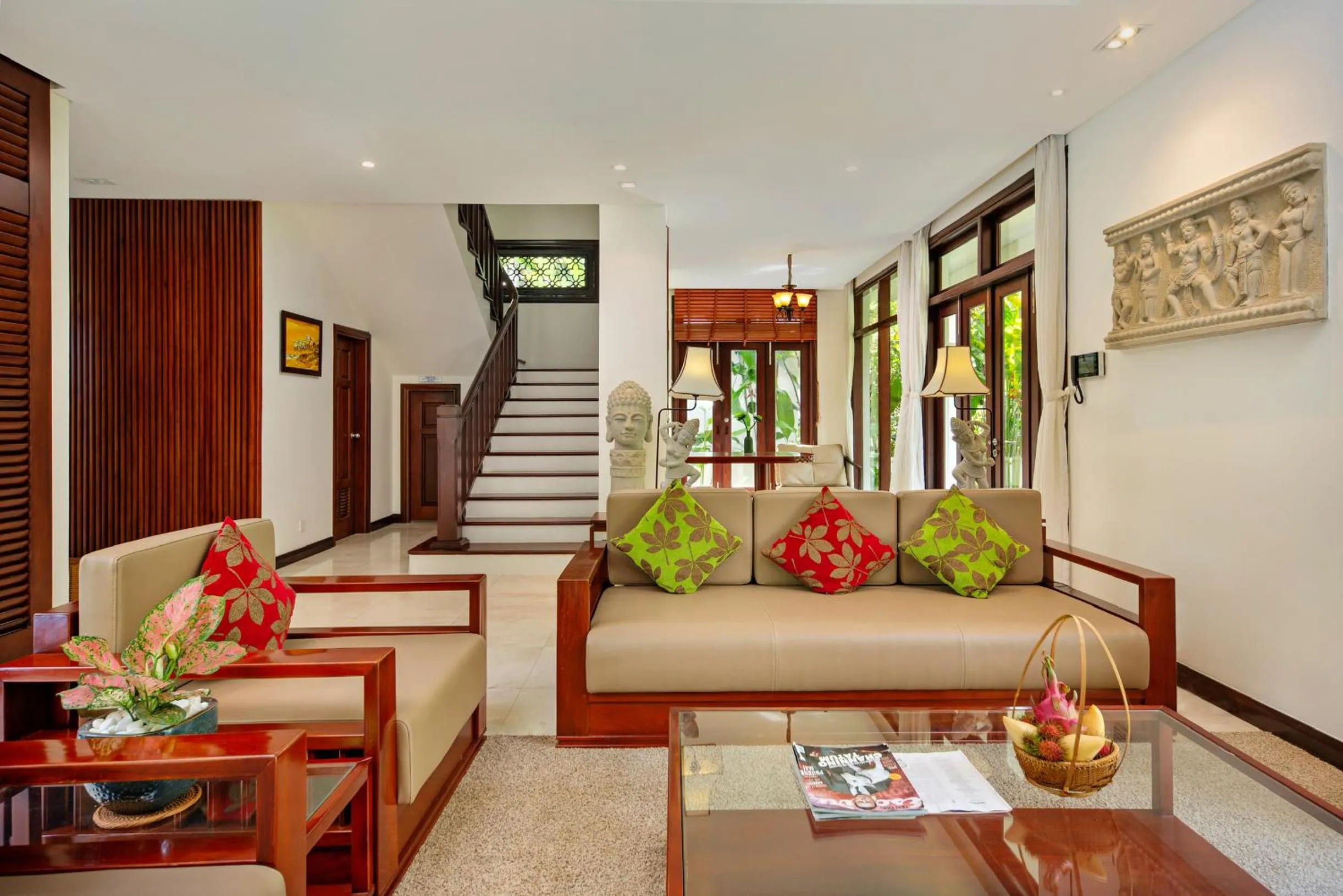 Living room in Purama Villas Resort Beachfront Da Nang
