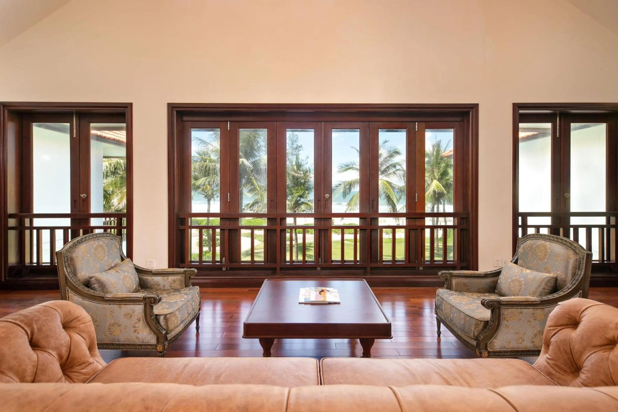 Living room in Purama Villas Resort Beachfront Da Nang