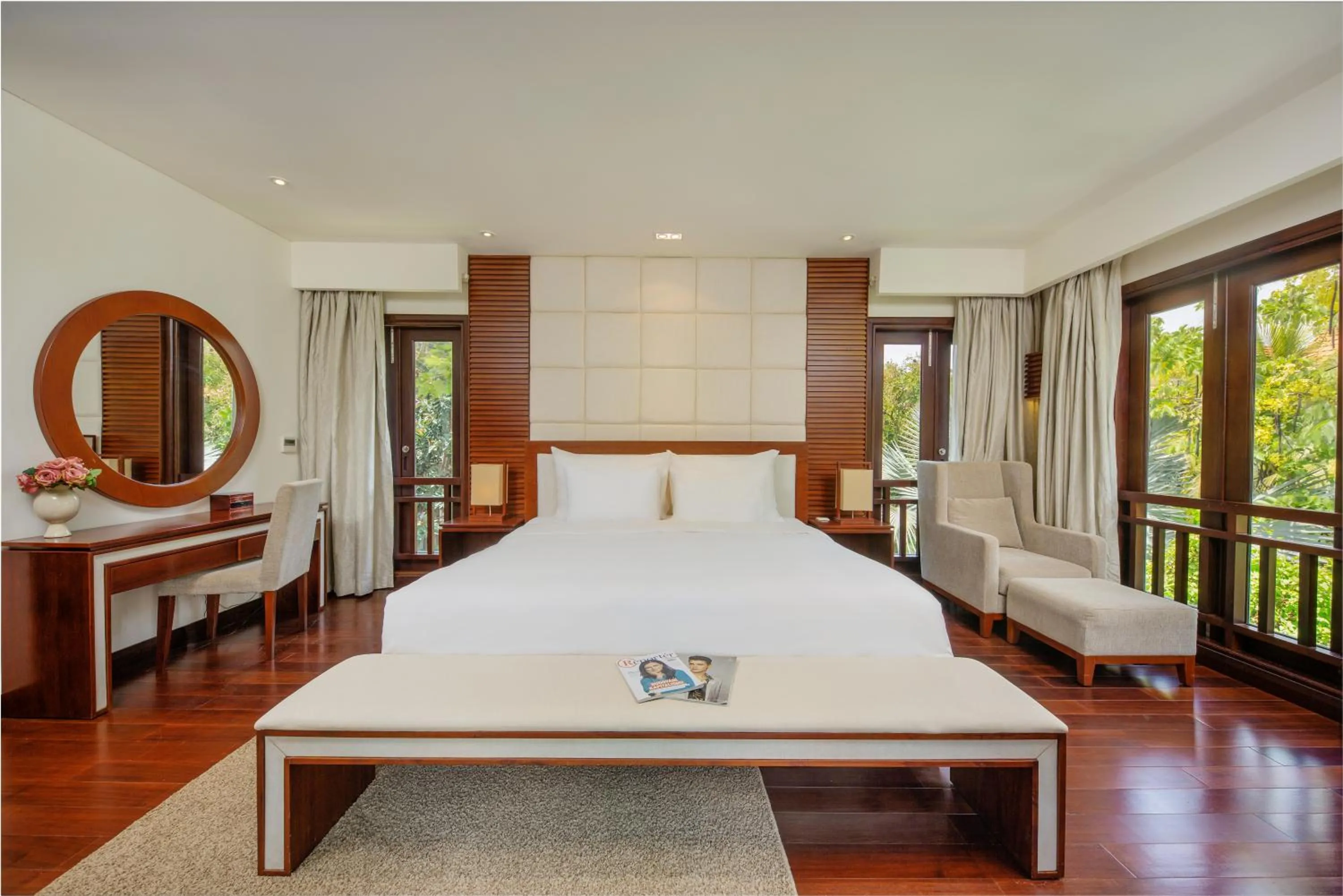 Bed in Purama Villas Resort Beachfront Da Nang