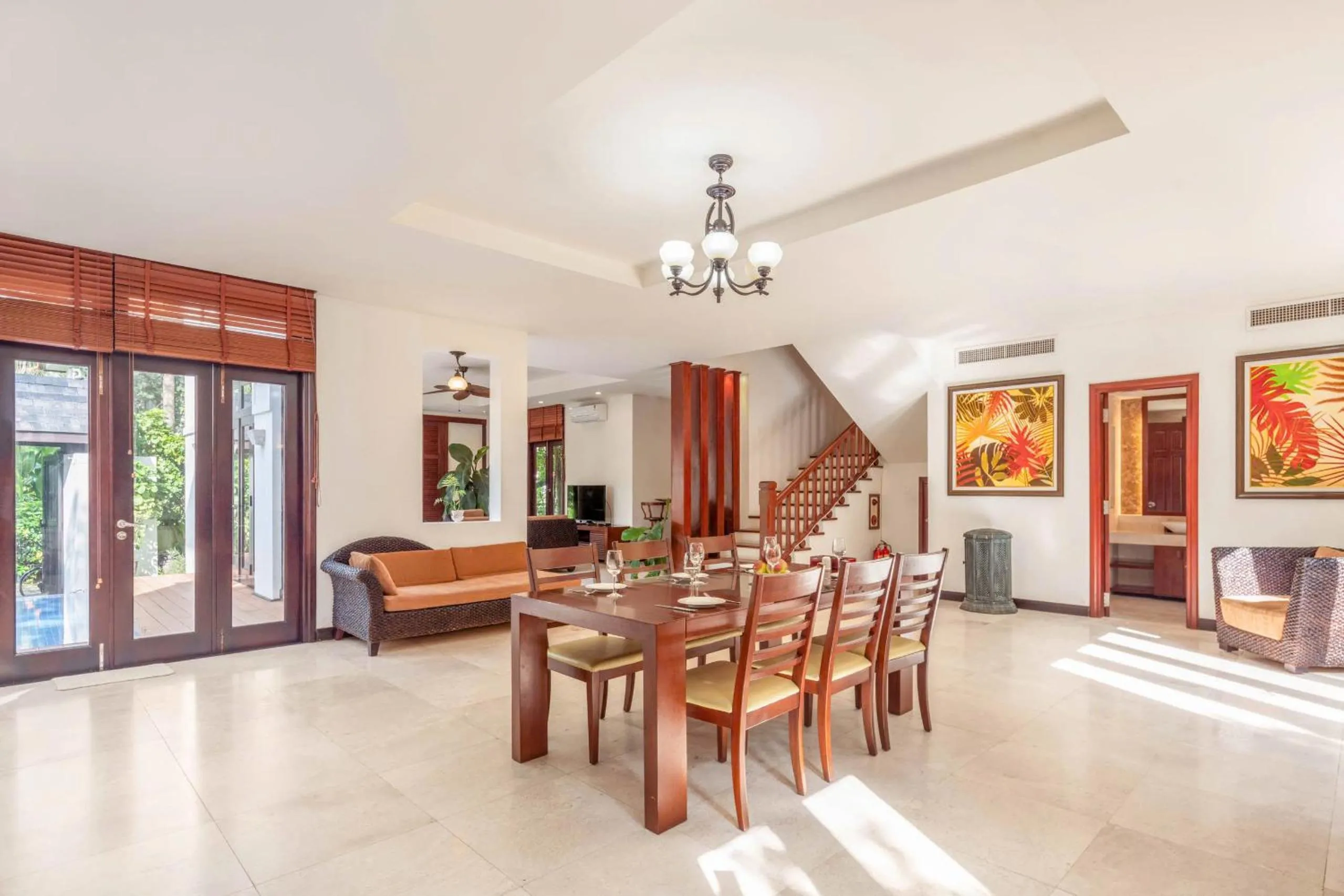 Kitchen or kitchenette in Purama Villas Resort Beachfront Da Nang