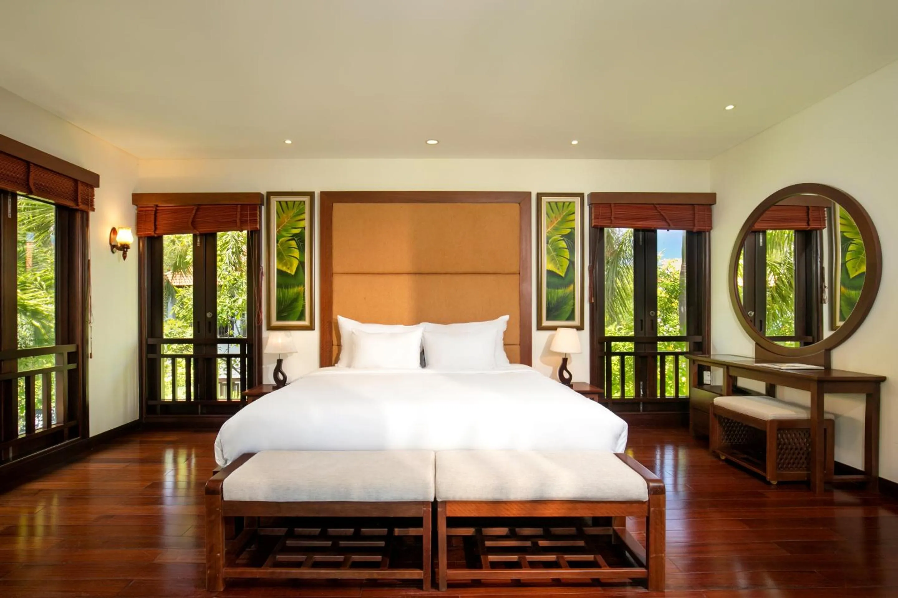 Bed in Purama Villas Resort Beachfront Da Nang