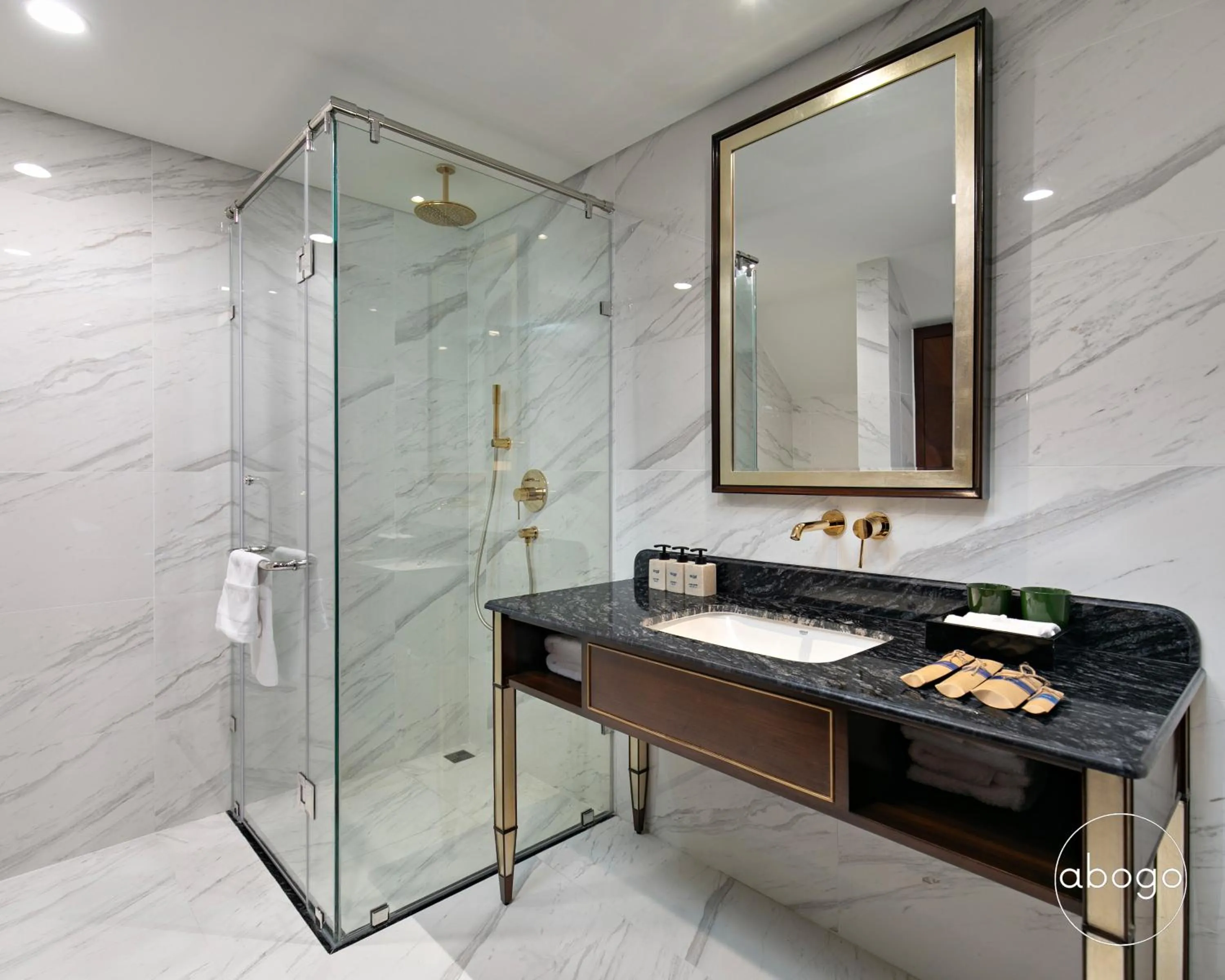 Shower in Purama Villas Resort Beachfront Da Nang