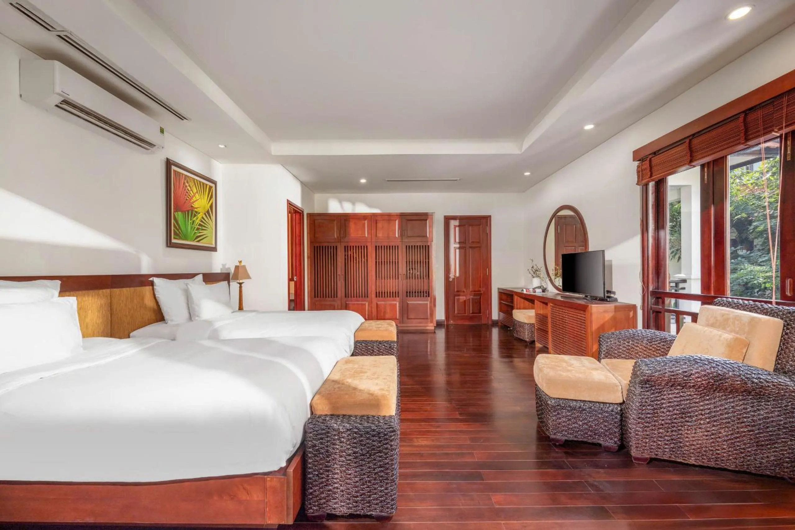 Bed in Purama Villas Resort Beachfront Da Nang