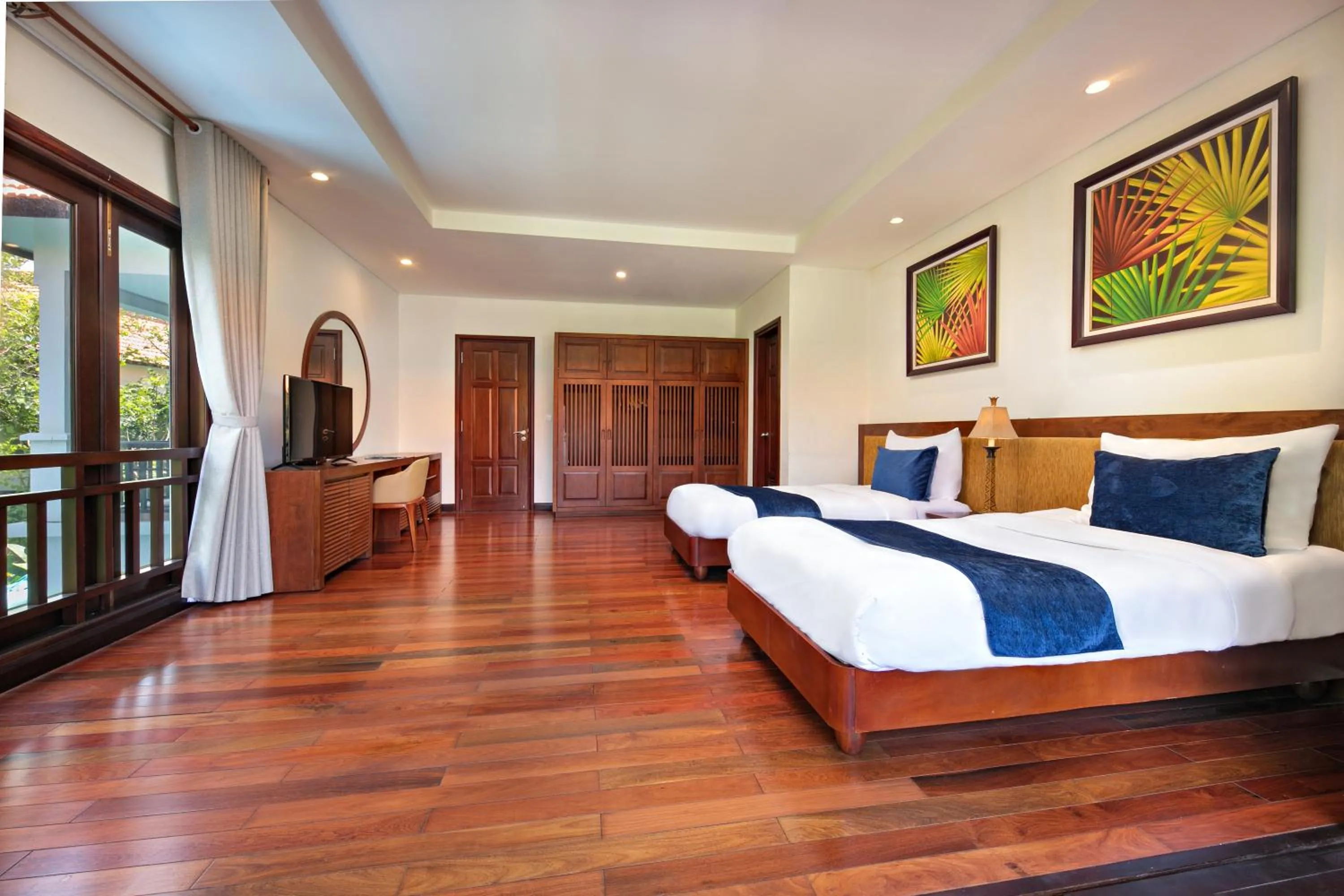Bed in Purama Villas Resort Beachfront Da Nang