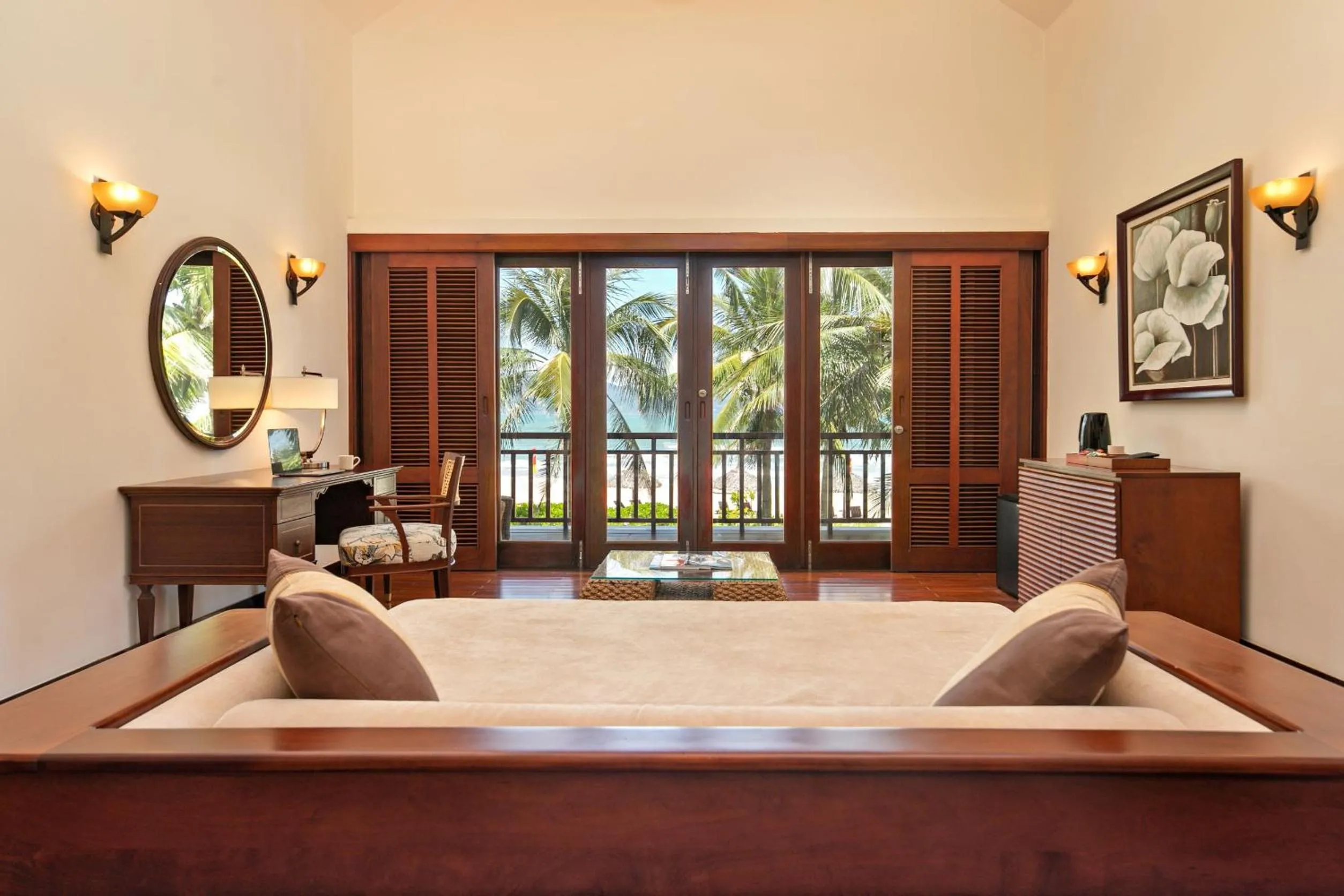 Living room in Purama Villas Resort Beachfront Da Nang