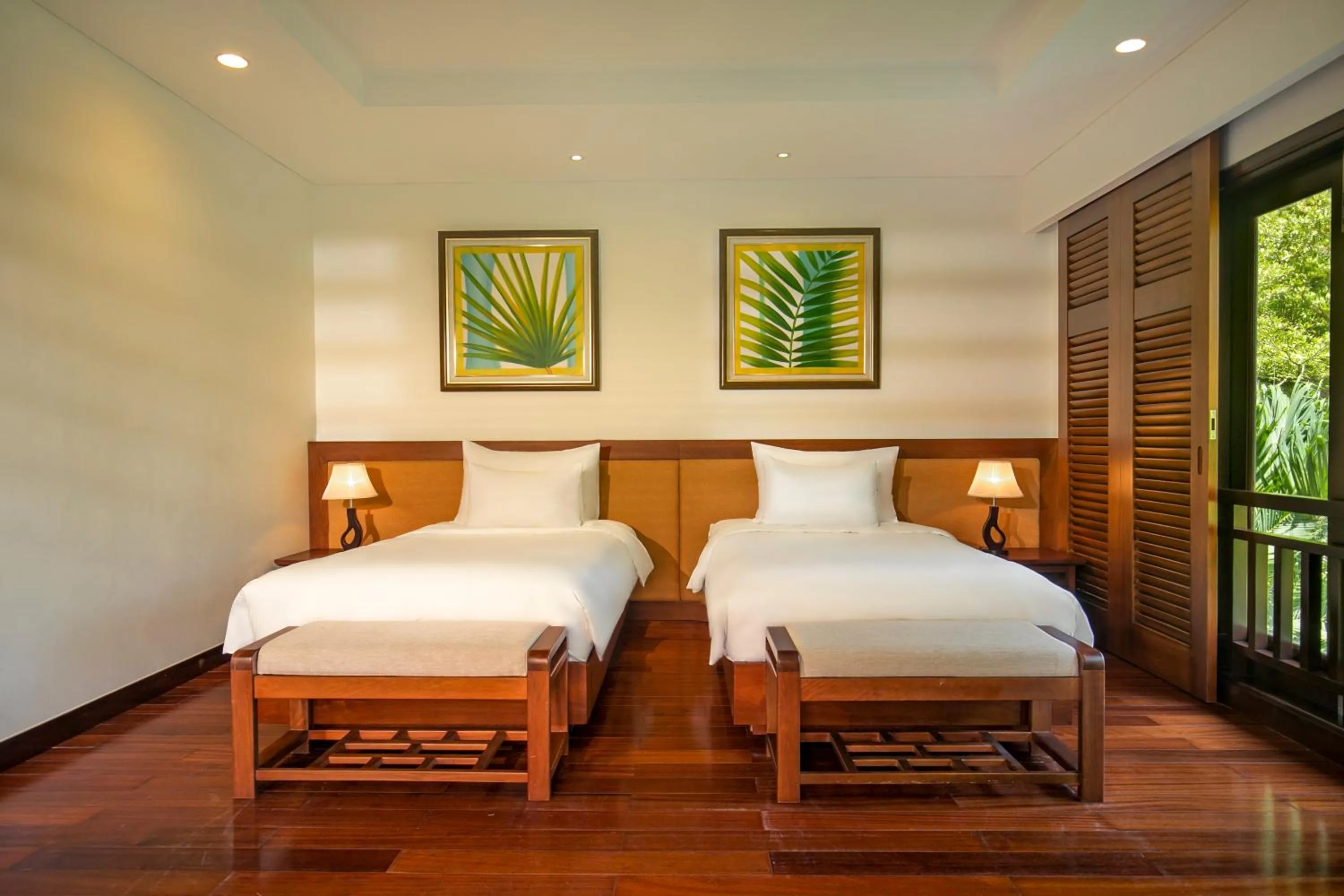 Bed in Purama Villas Resort Beachfront Da Nang