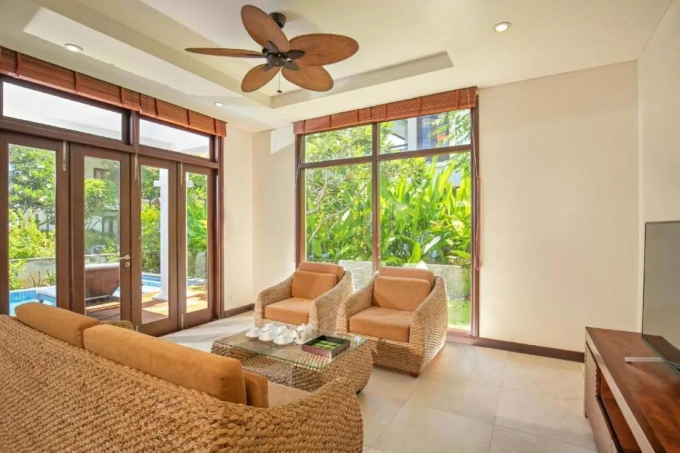 Living room in Purama Villas Resort Beachfront Da Nang