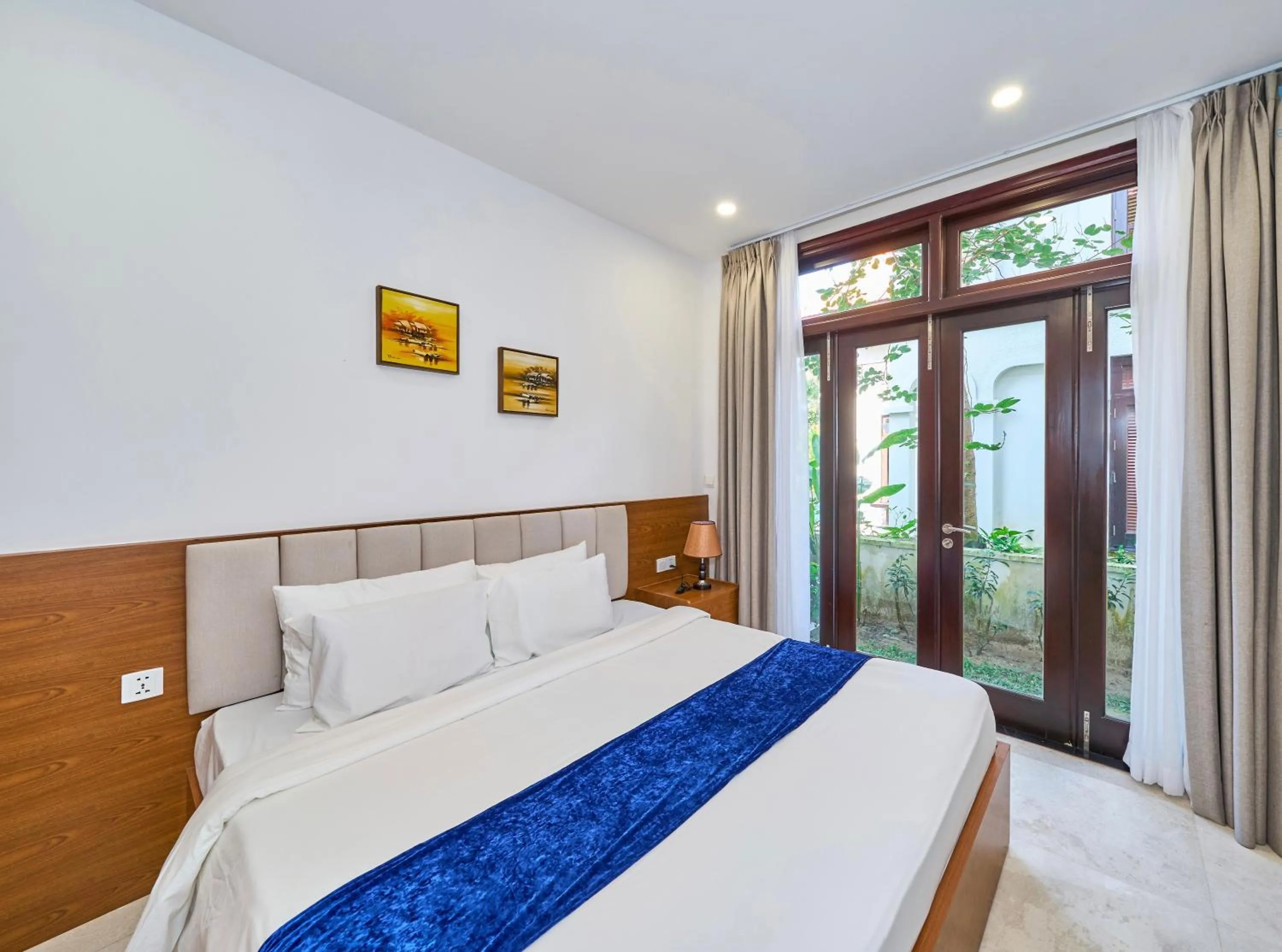 Bed in Purama Villas Resort Beachfront Da Nang