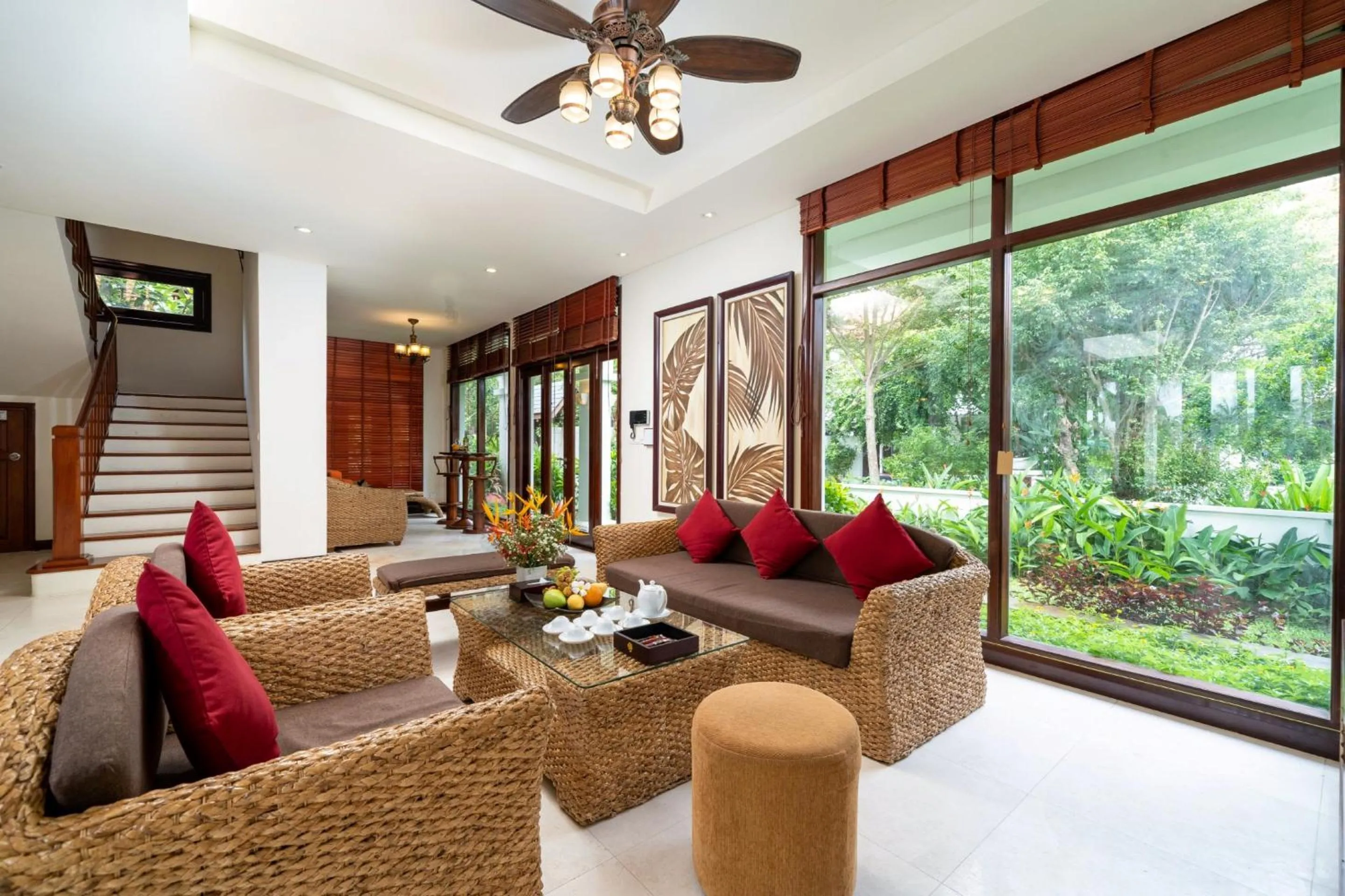 Garden in Purama Villas Resort Beachfront Da Nang
