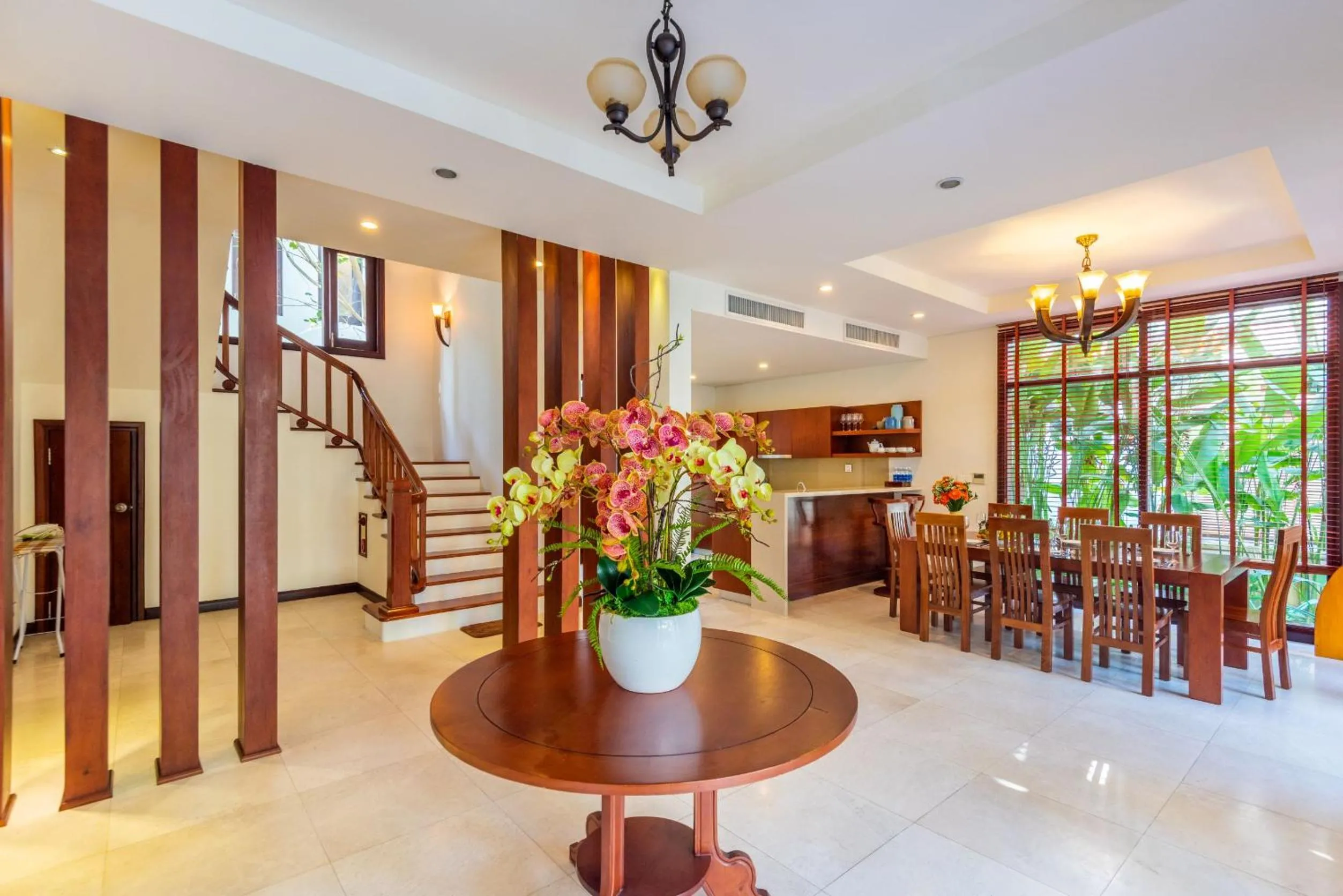 Kitchen or kitchenette in Purama Villas Resort Beachfront Da Nang