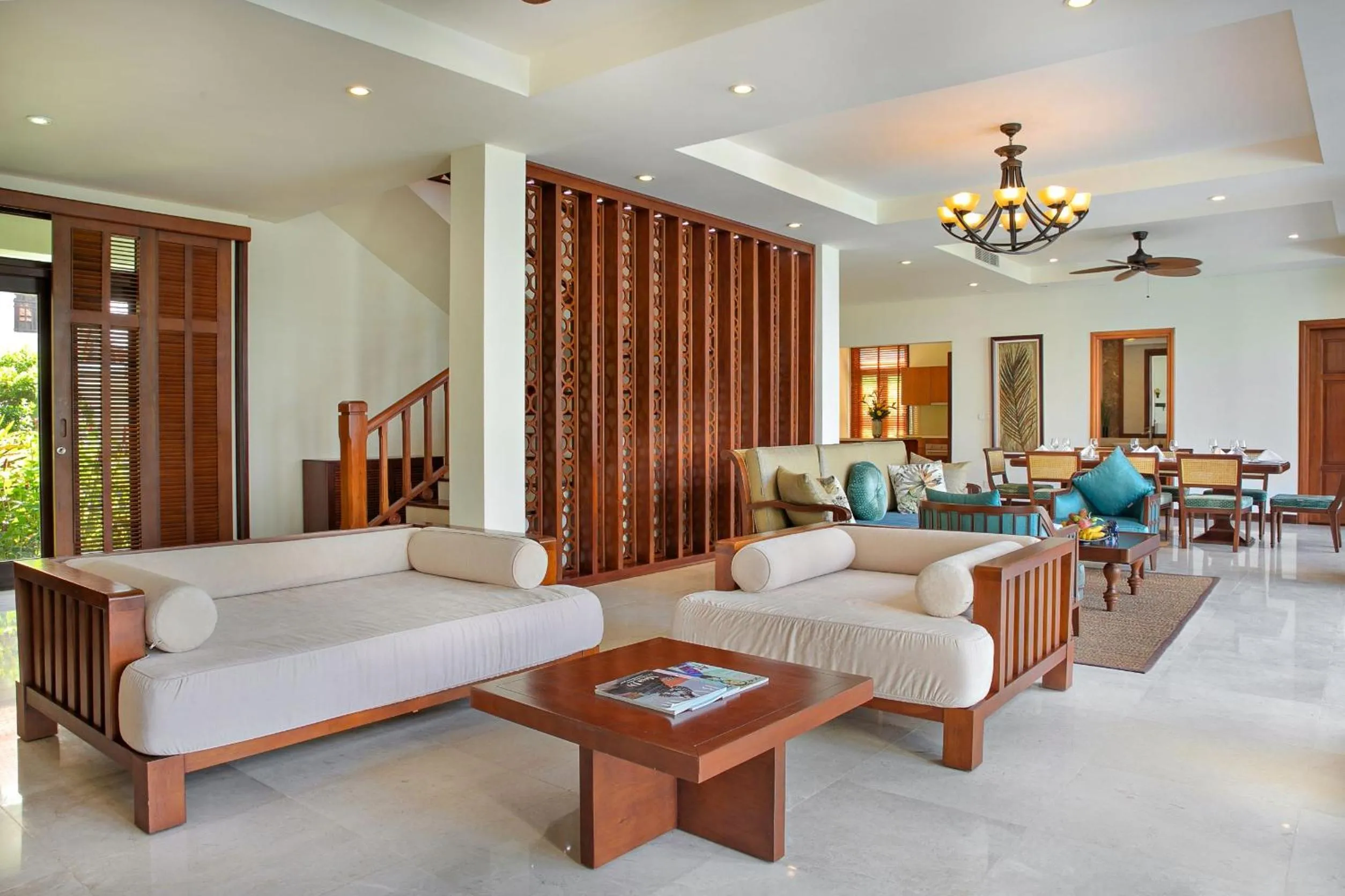 Living room in Purama Villas Resort Beachfront Da Nang
