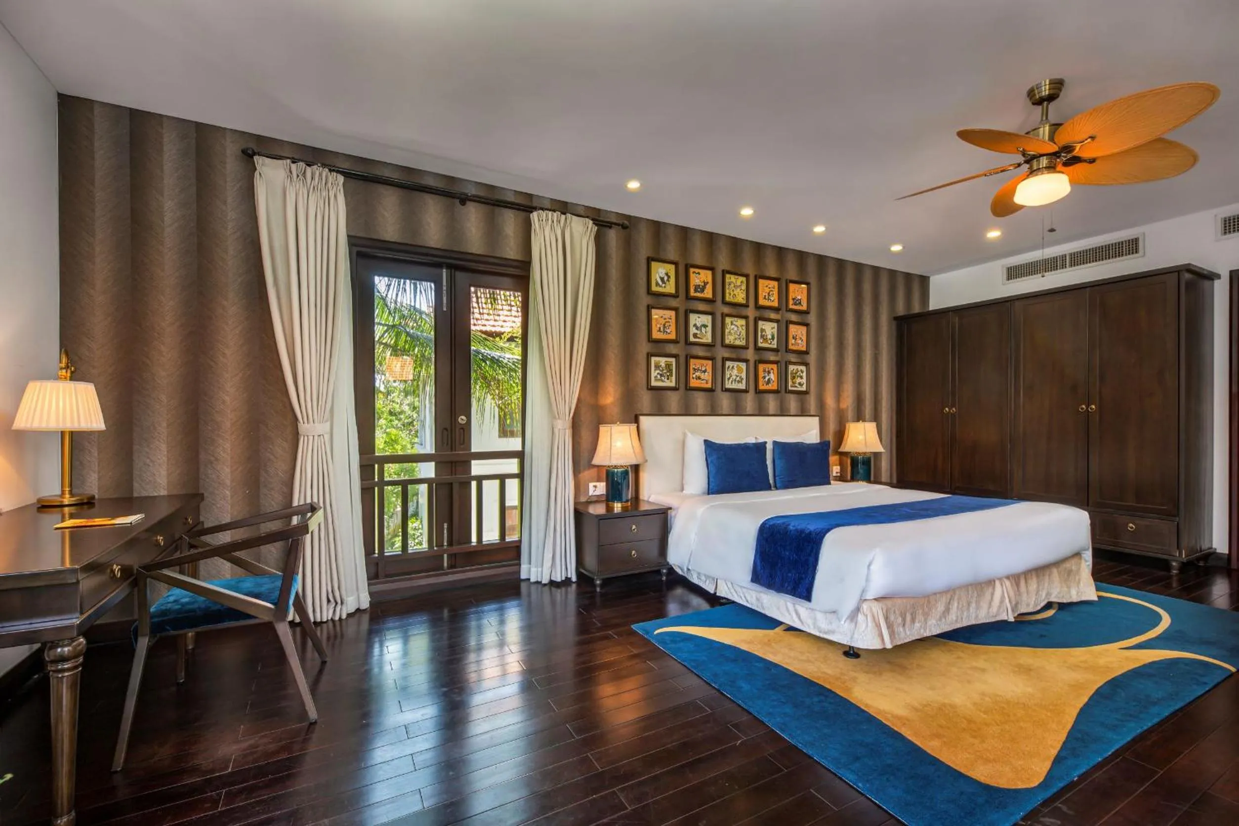 Bed in Purama Villas Resort Beachfront Da Nang