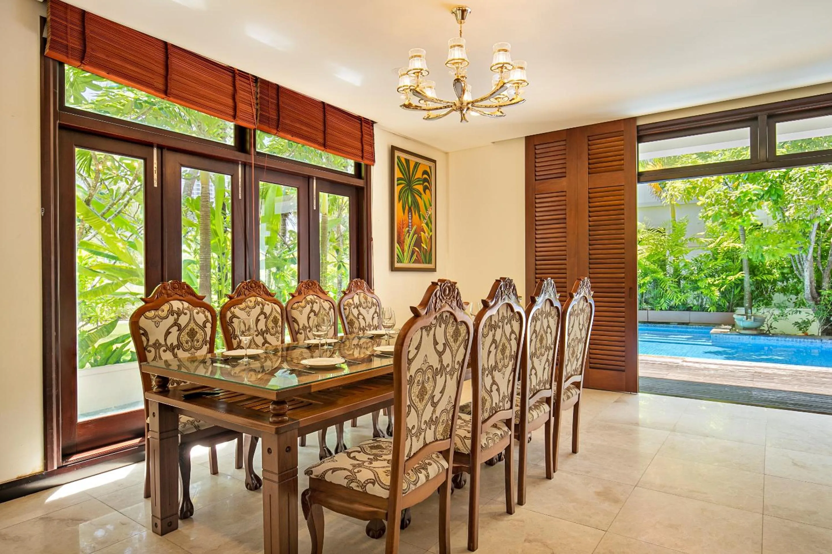 Patio in Purama Villas Resort Beachfront Da Nang