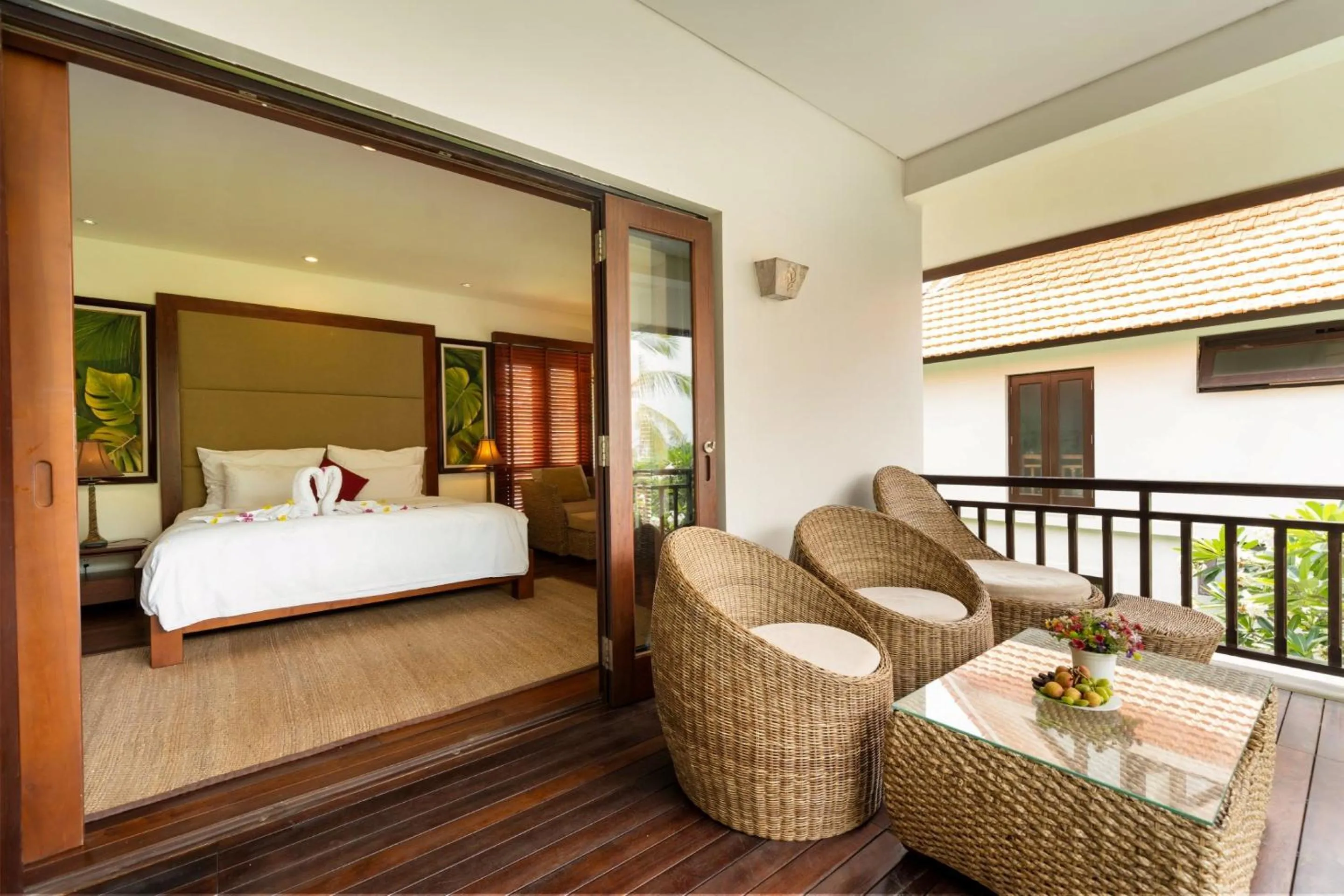 Bed in Purama Villas Resort Beachfront Da Nang