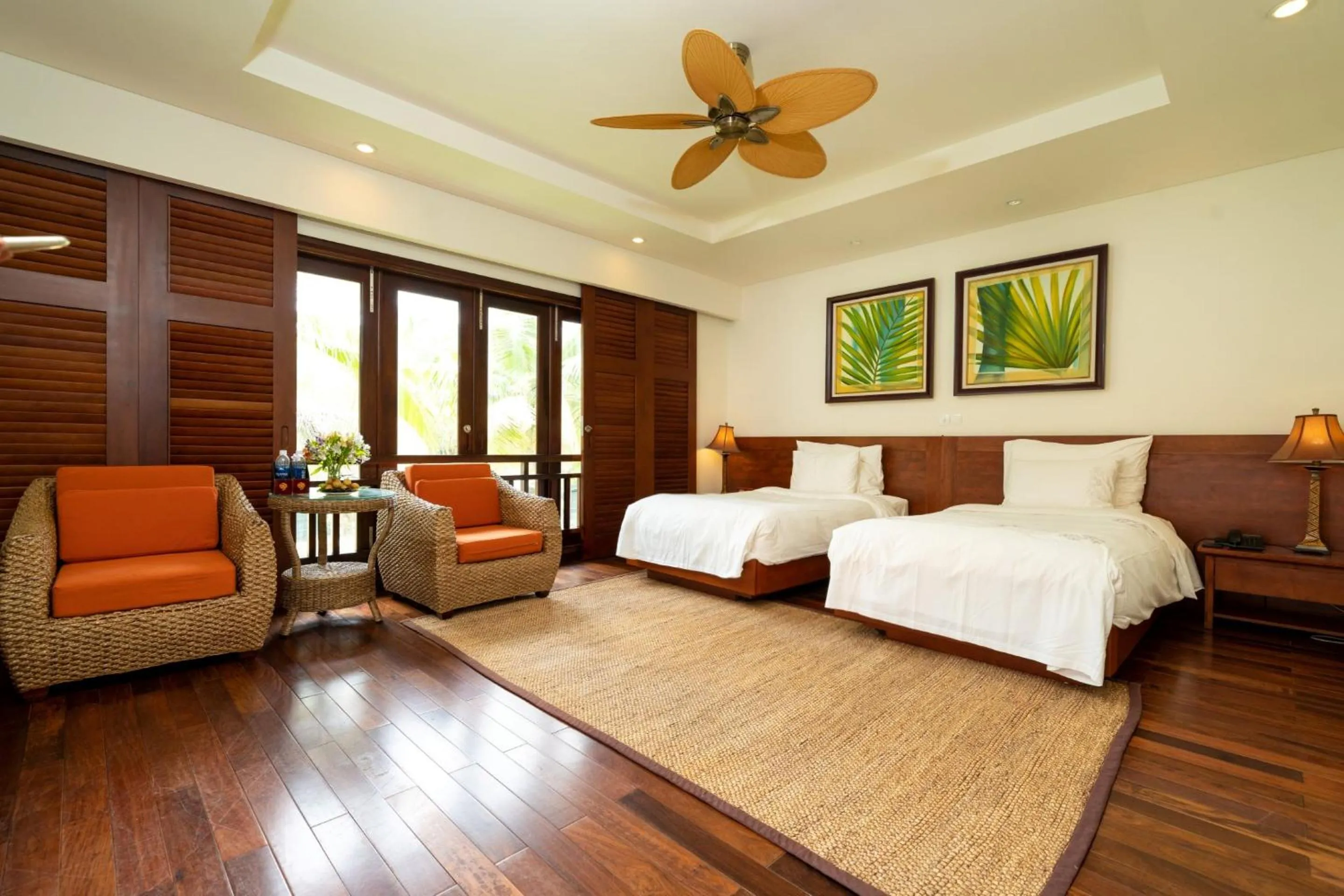 Bed in Purama Villas Resort Beachfront Da Nang