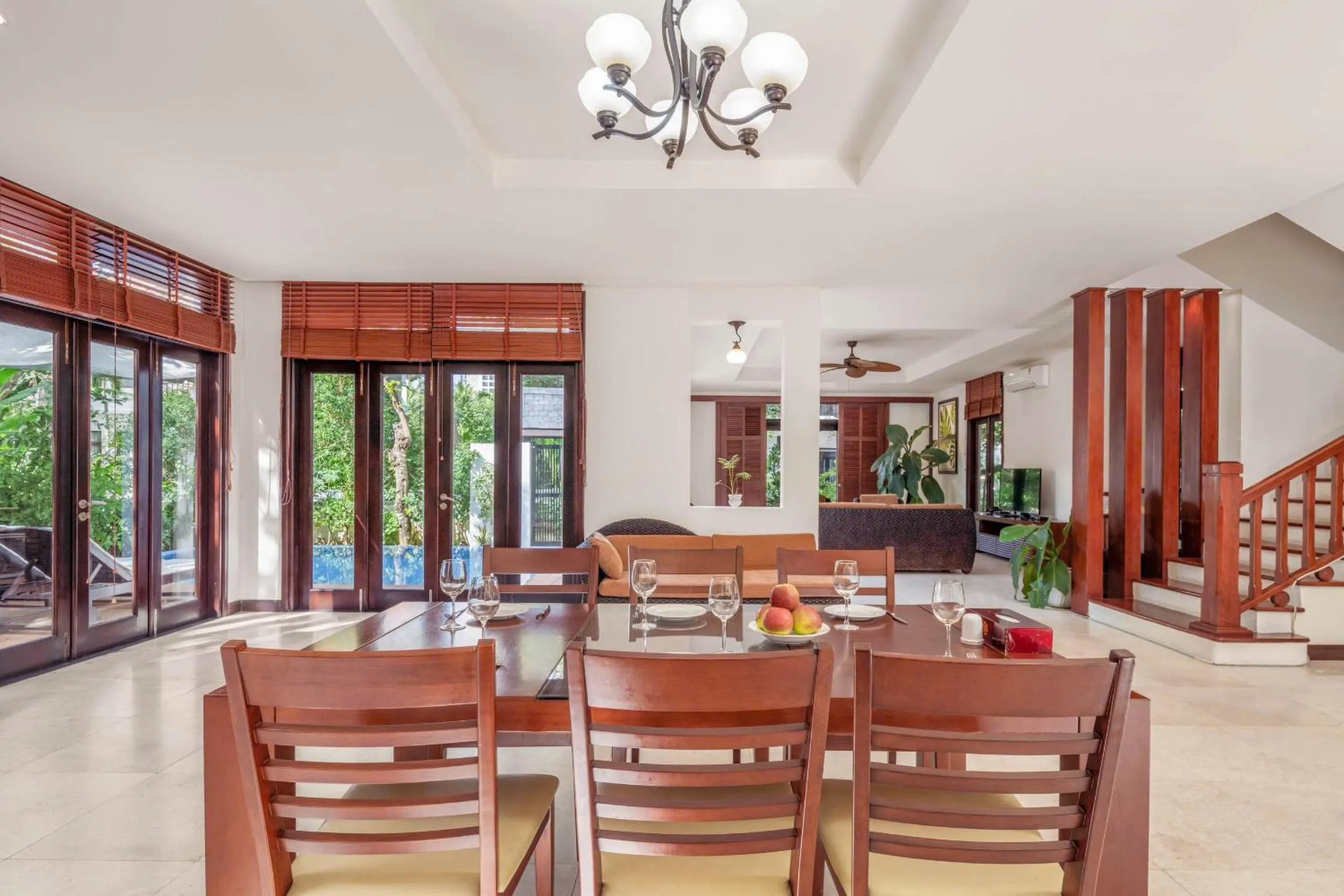 Living room in Purama Villas Resort Beachfront Da Nang