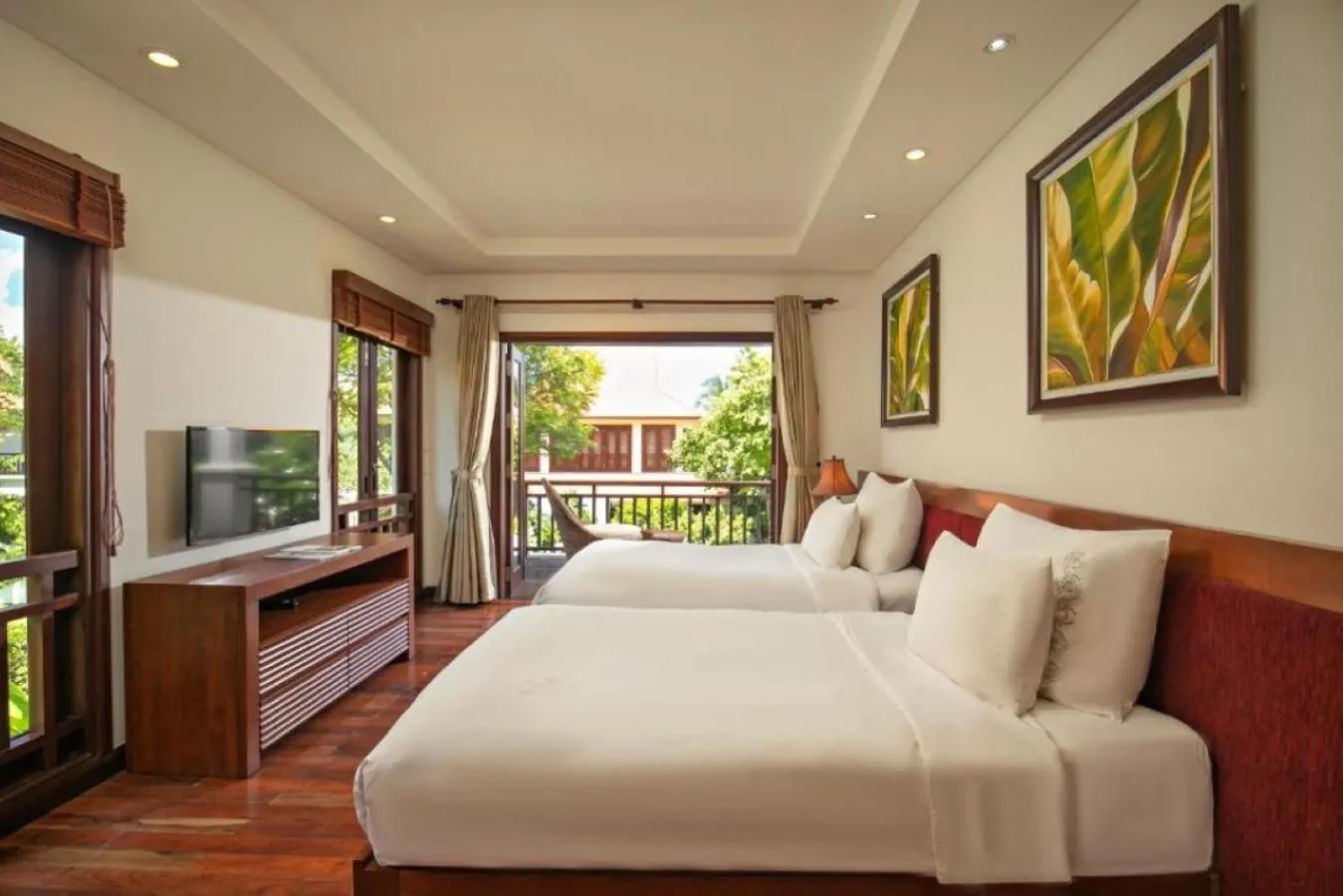 Bed in Purama Villas Resort Beachfront Da Nang