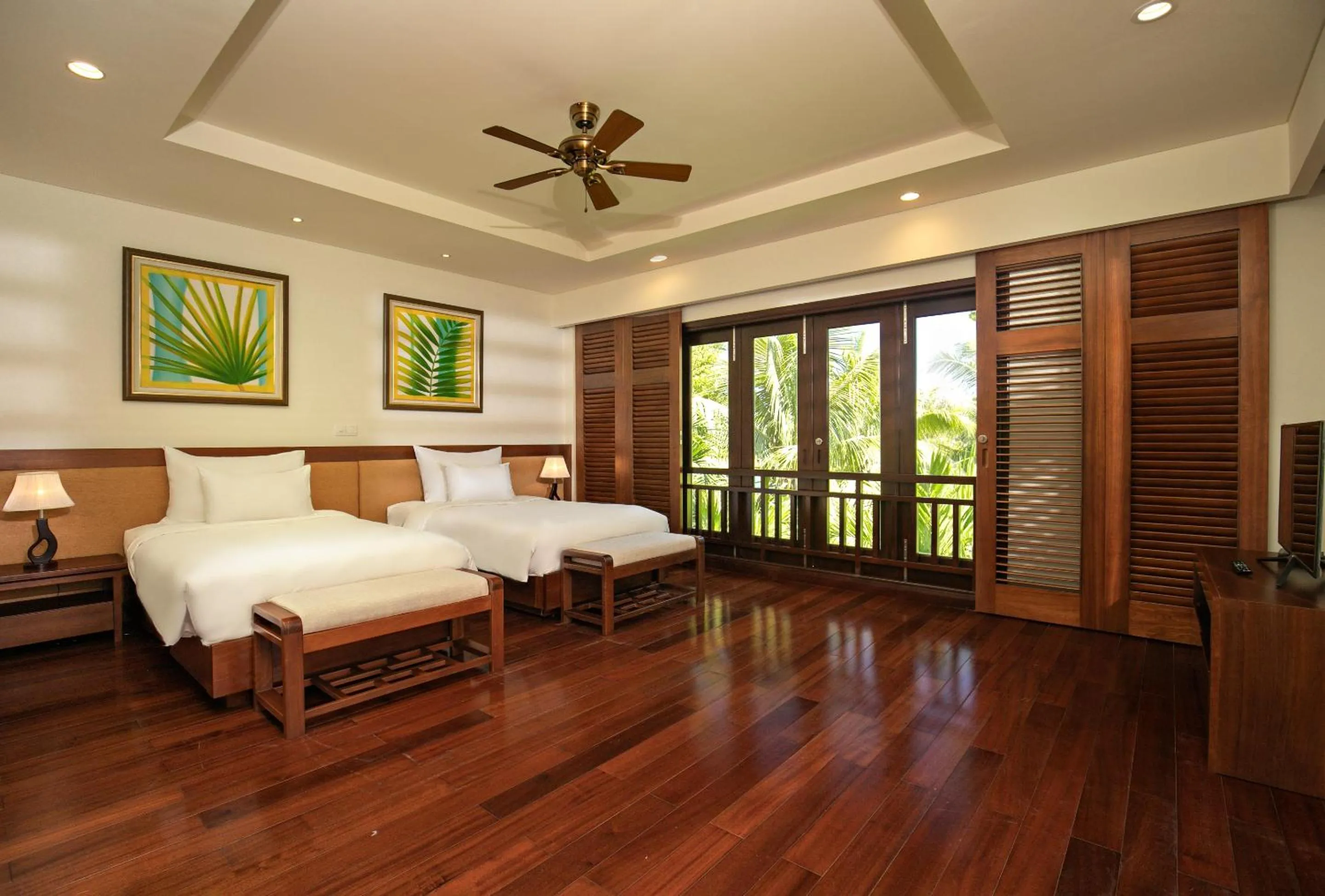 Bed in Purama Villas Resort Beachfront Da Nang