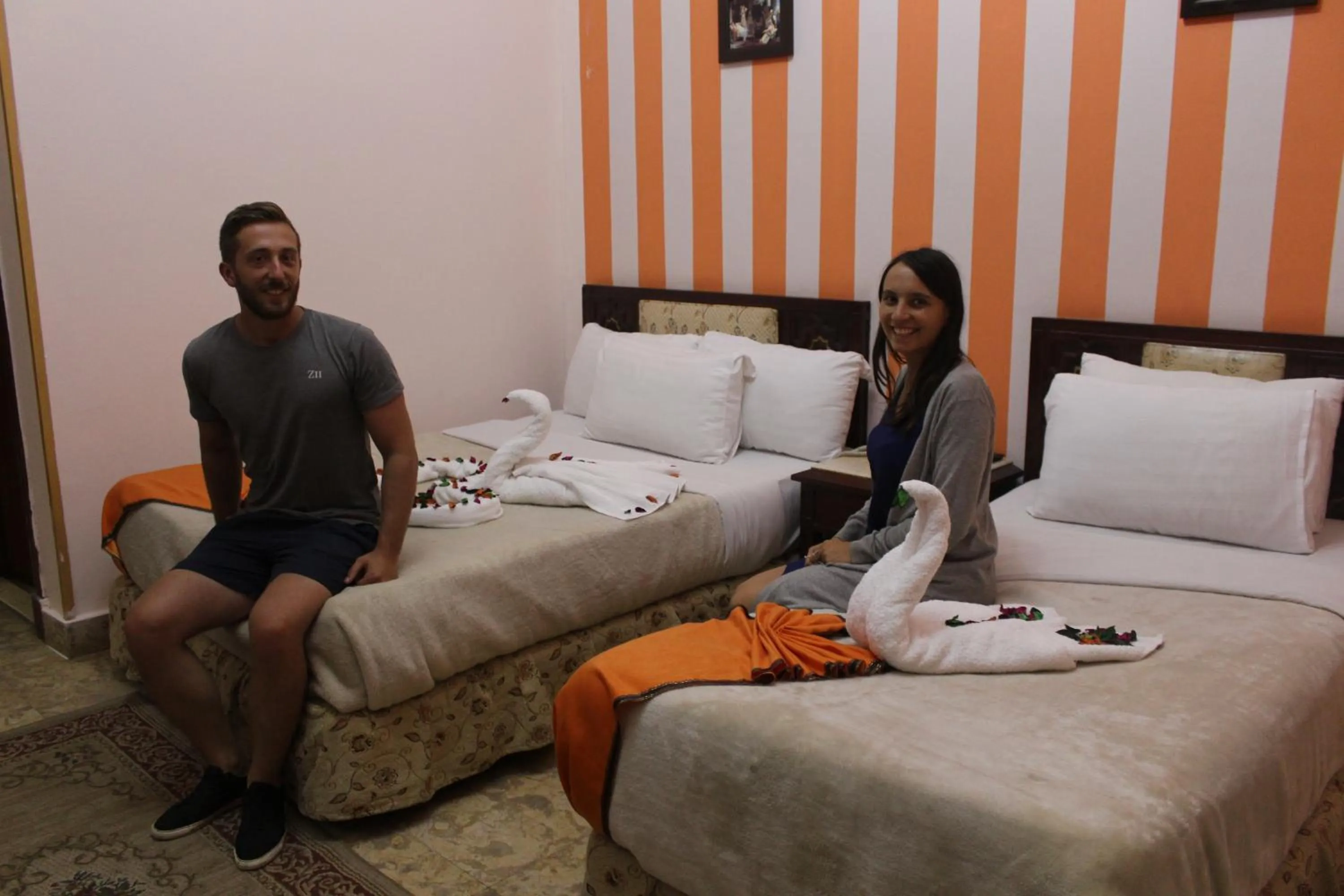 Bedroom, Bed in City View Museum Hotel