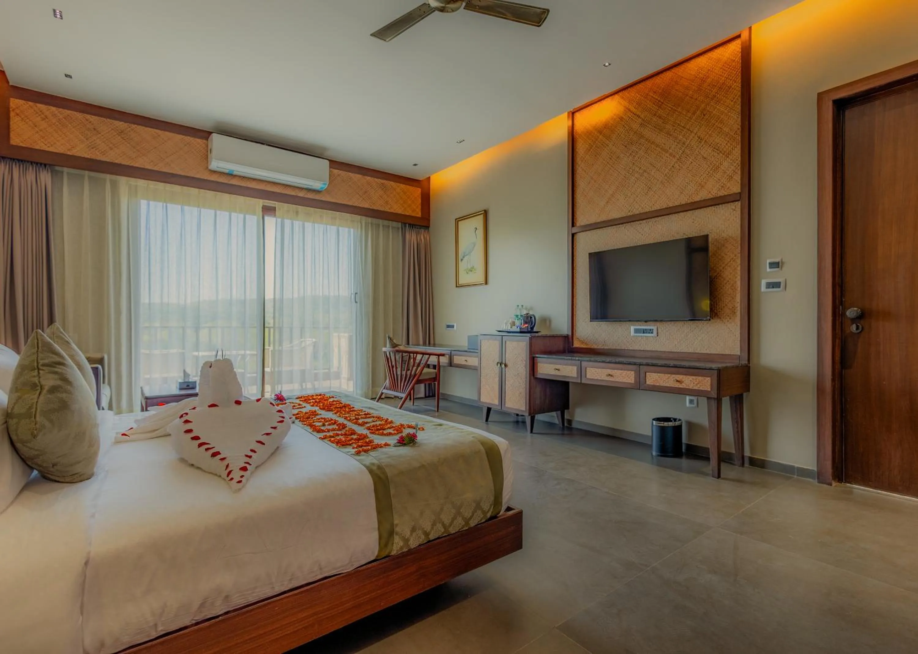 Bedroom, Bed in Sajjan Bagh Resort Kumbhalgarh