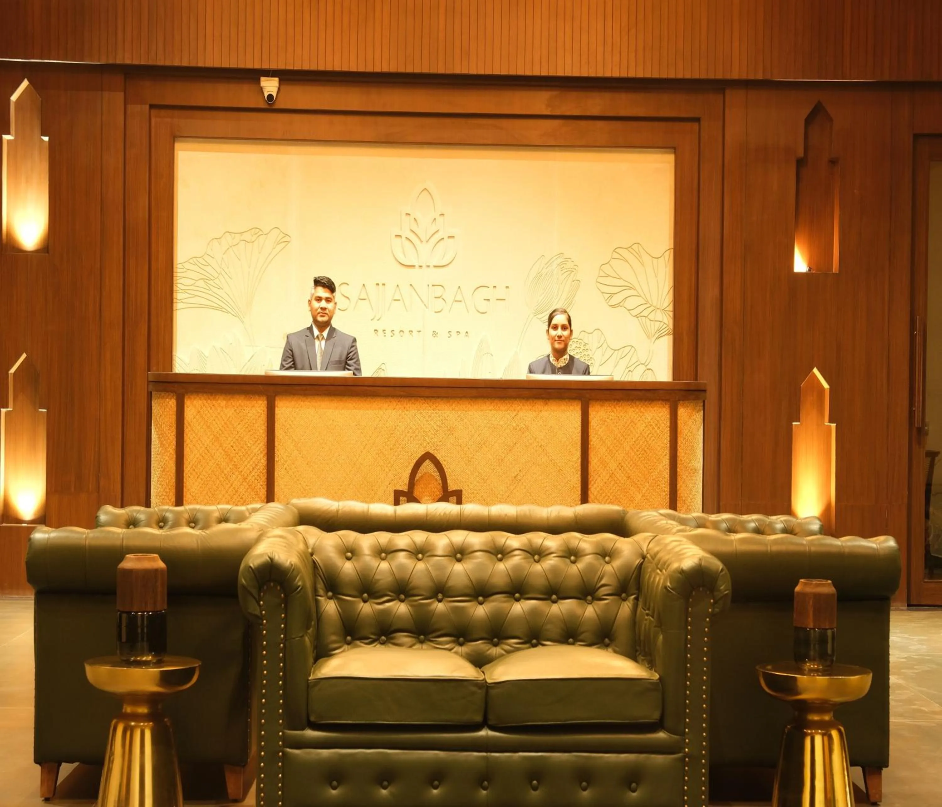 Lobby or reception in Sajjan Bagh Resort Kumbhalgarh