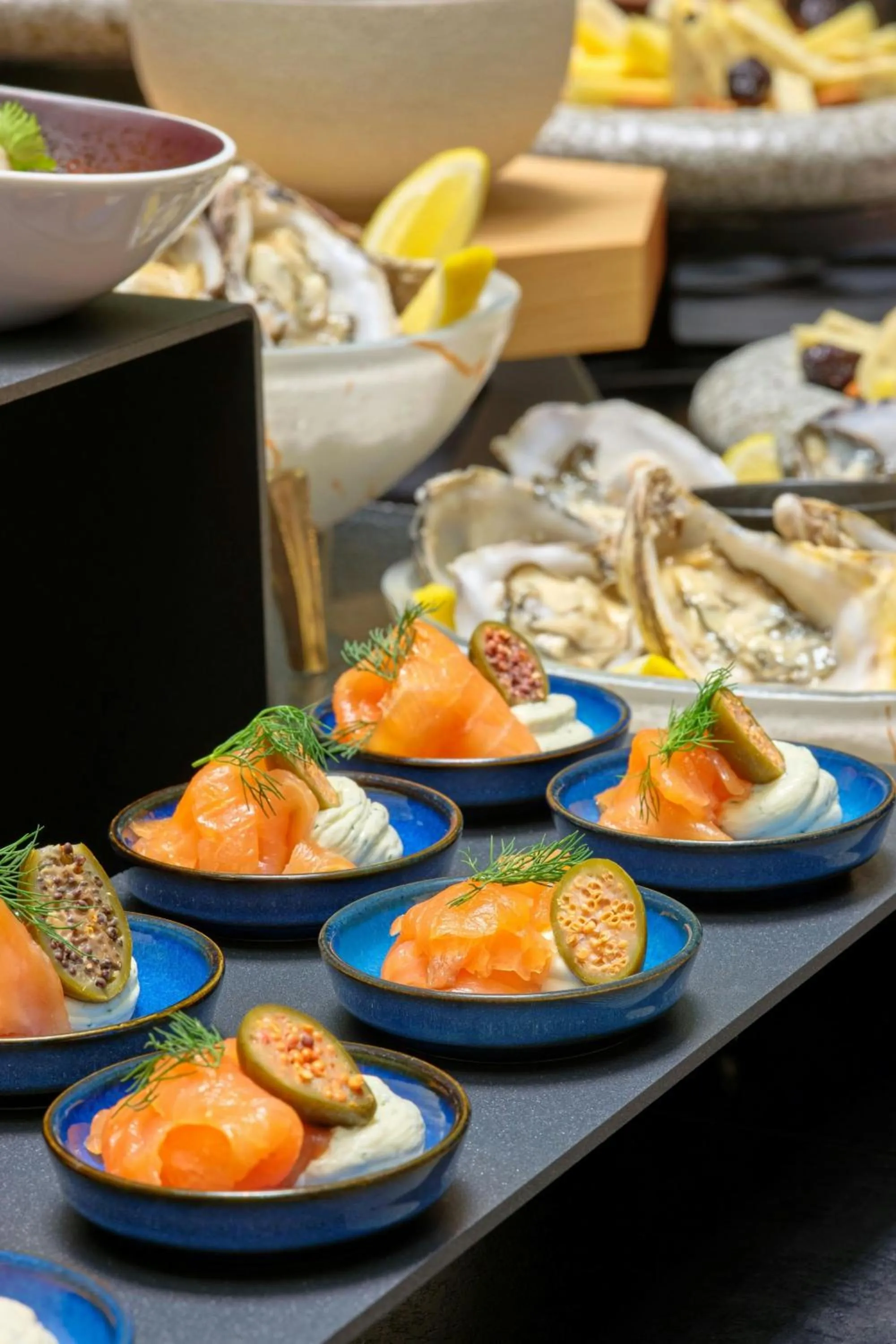 Lobby or reception in Dorothea Hotel, Budapest, Autograph Collection