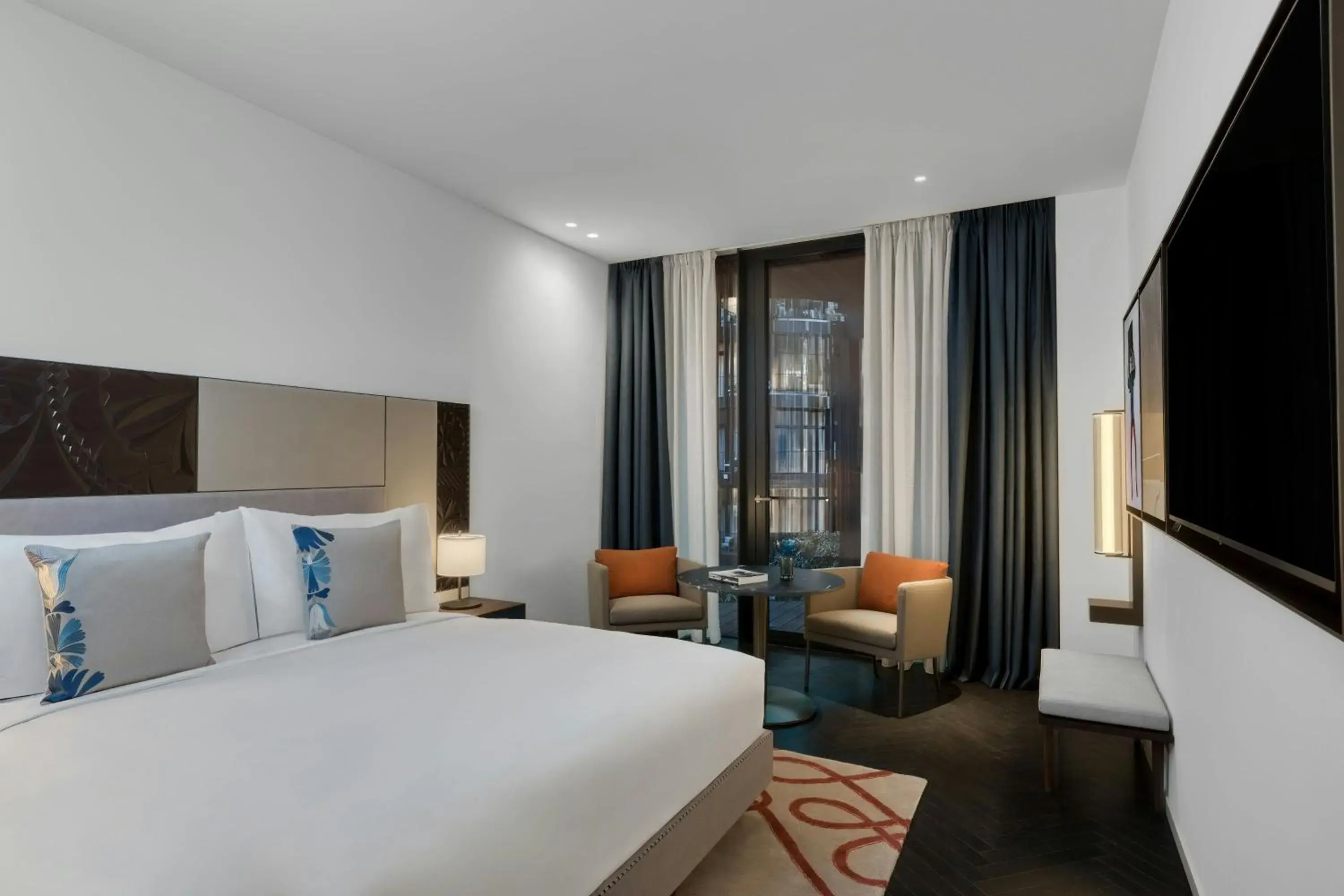 Atrium King Room with Balcony and Atrium View in Dorothea Hotel, Budapest, Autograph Collection Atrium King Room with Balcony and Atrium View in Dorothea Hotel, Budapest, Autograph Collection