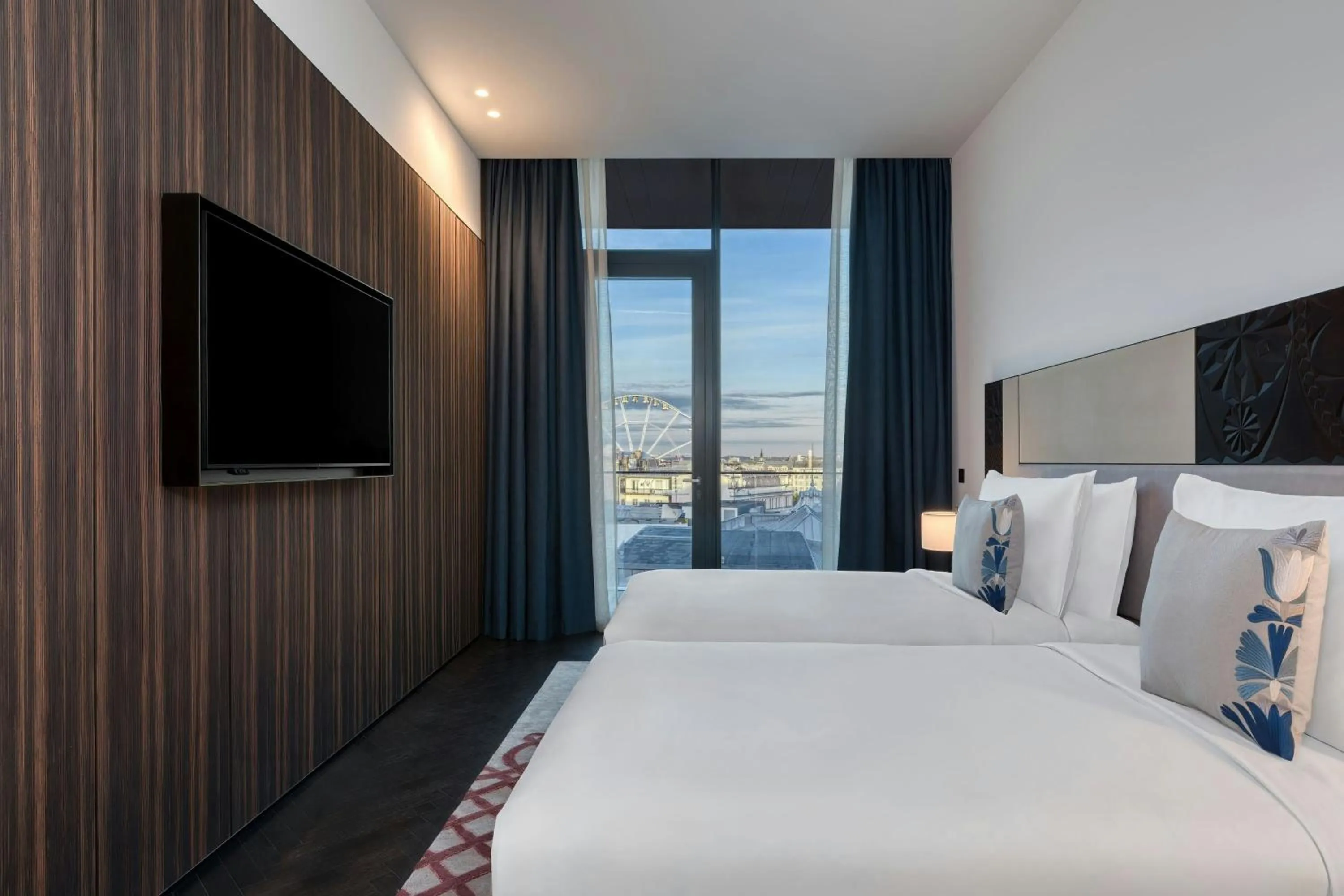 Bedroom, Bed in Dorothea Hotel, Budapest, Autograph Collection