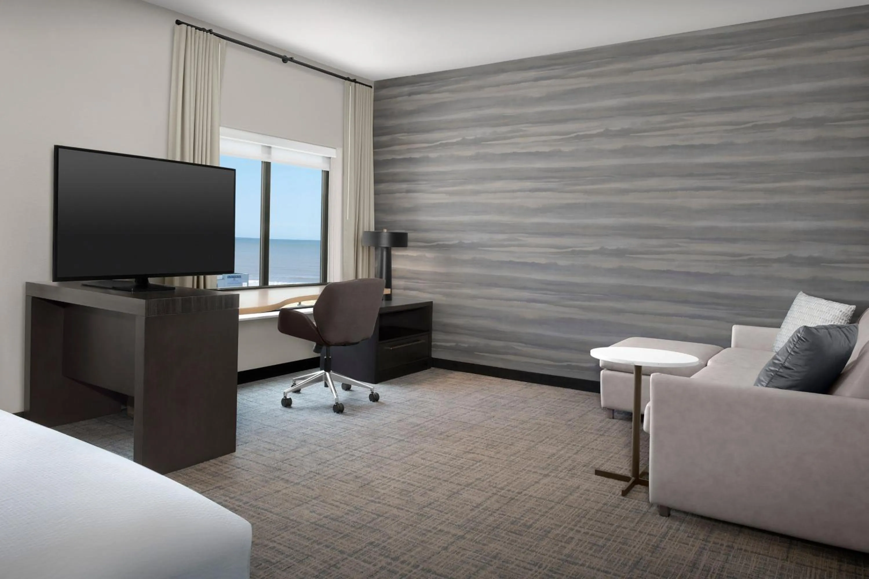 Living room in Residence Inn by Marriott Galveston Island