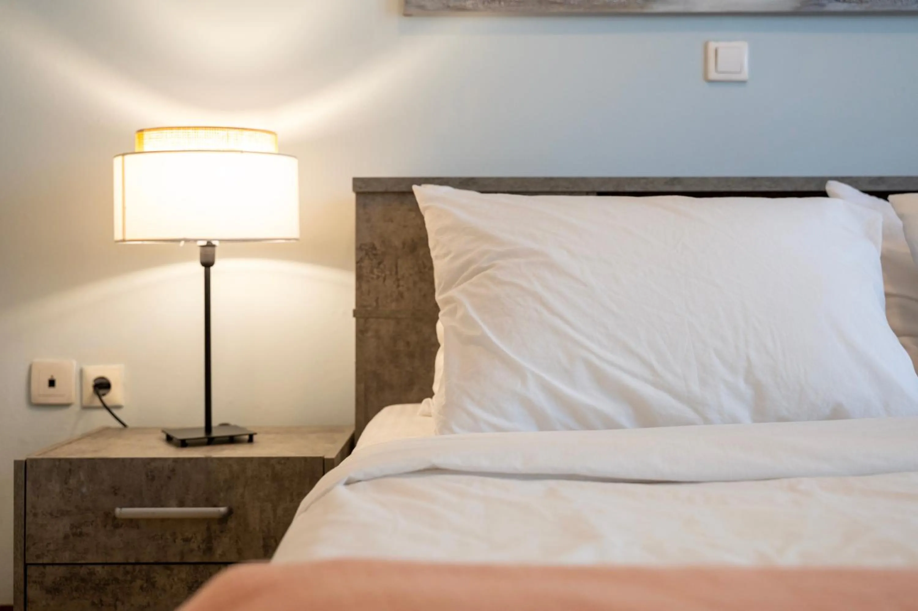 Bed in Houseloft Rotunda Escape