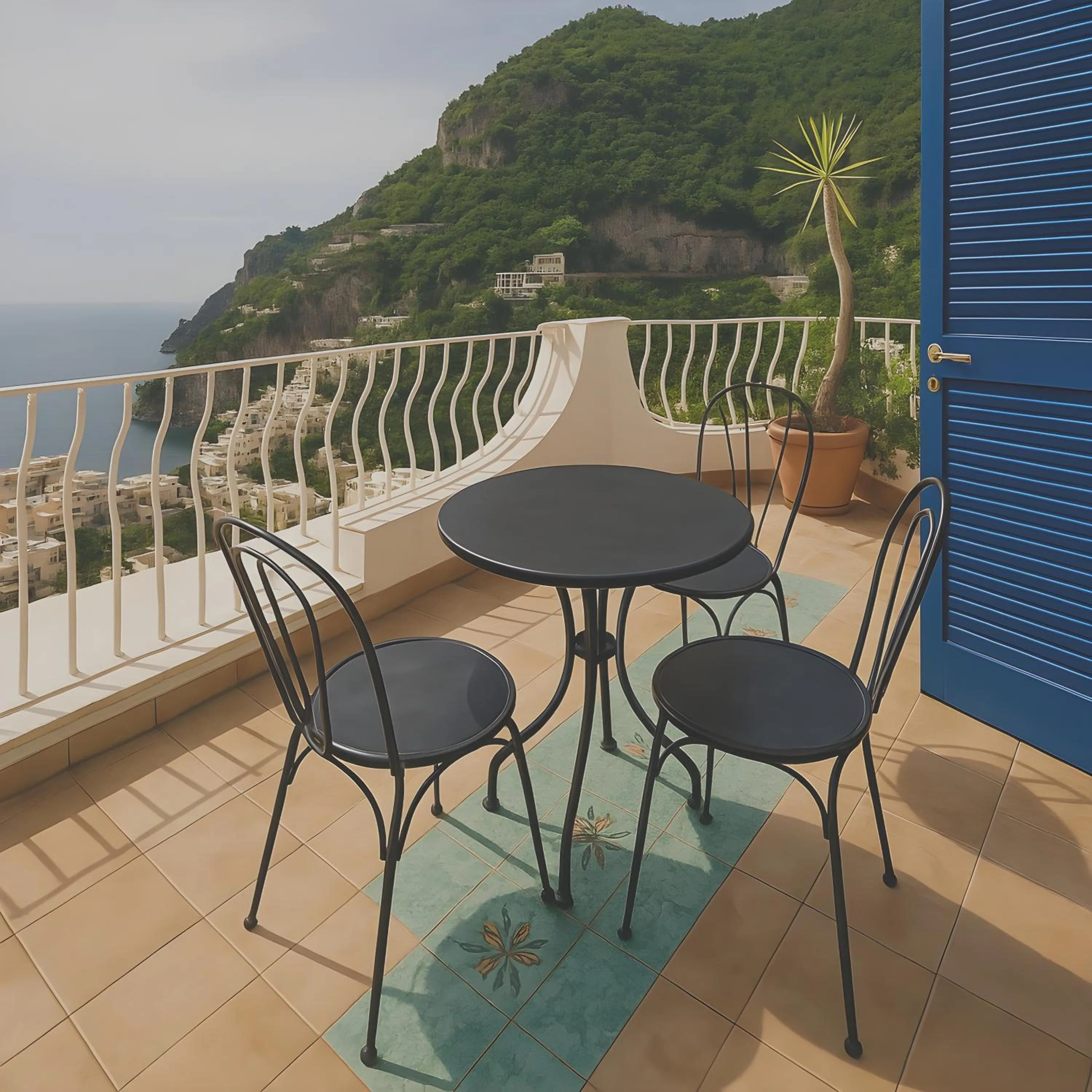 Balcony/Terrace in Hostel Brikette